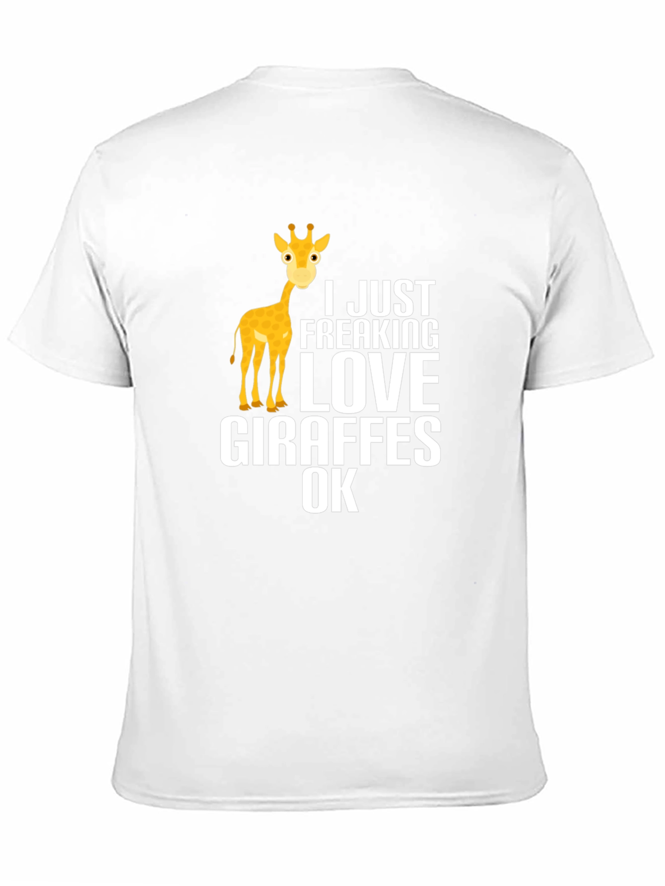 I Love Giraffes Graphic T-Shirt