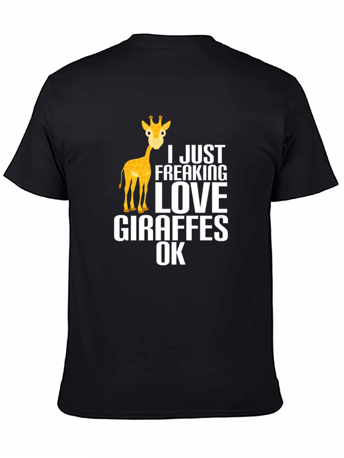 I Love Giraffes Graphic T-Shirt