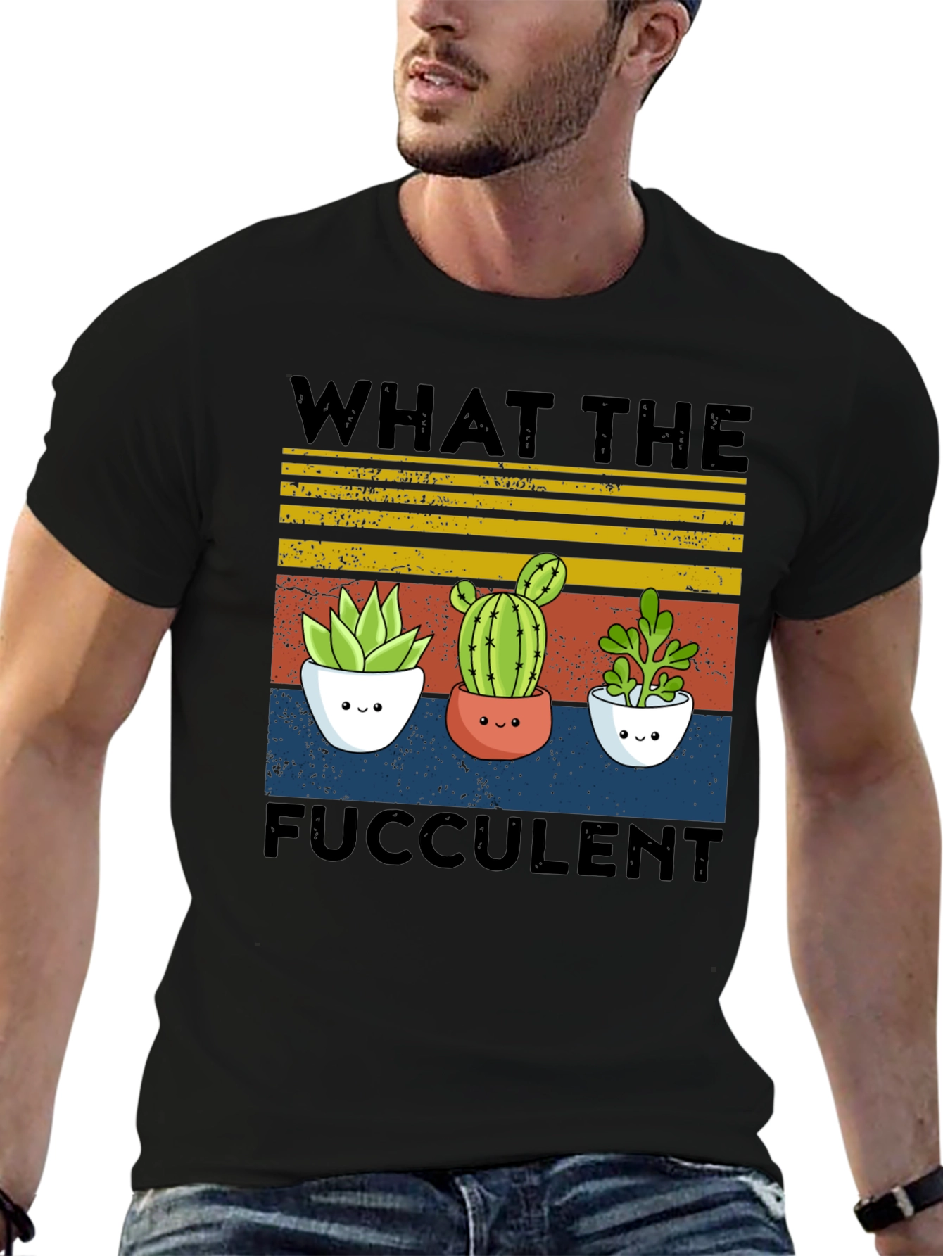 Fucculent Tee - Cute Cactus Plant Shirt