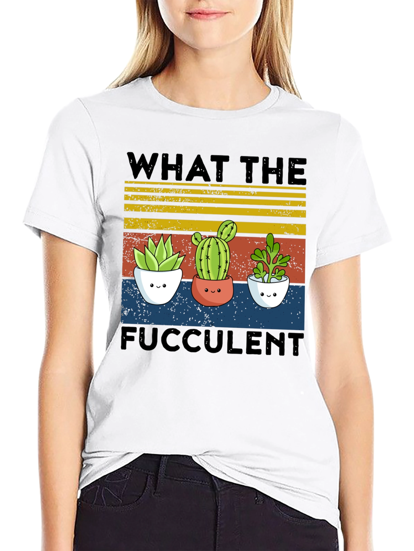 Fucculent Tee - Cute Cactus Plant Shirt
