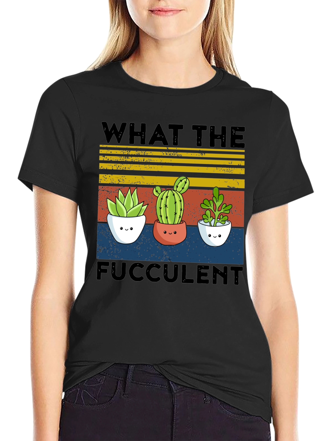 Fucculent Tee - Cute Cactus Plant Shirt