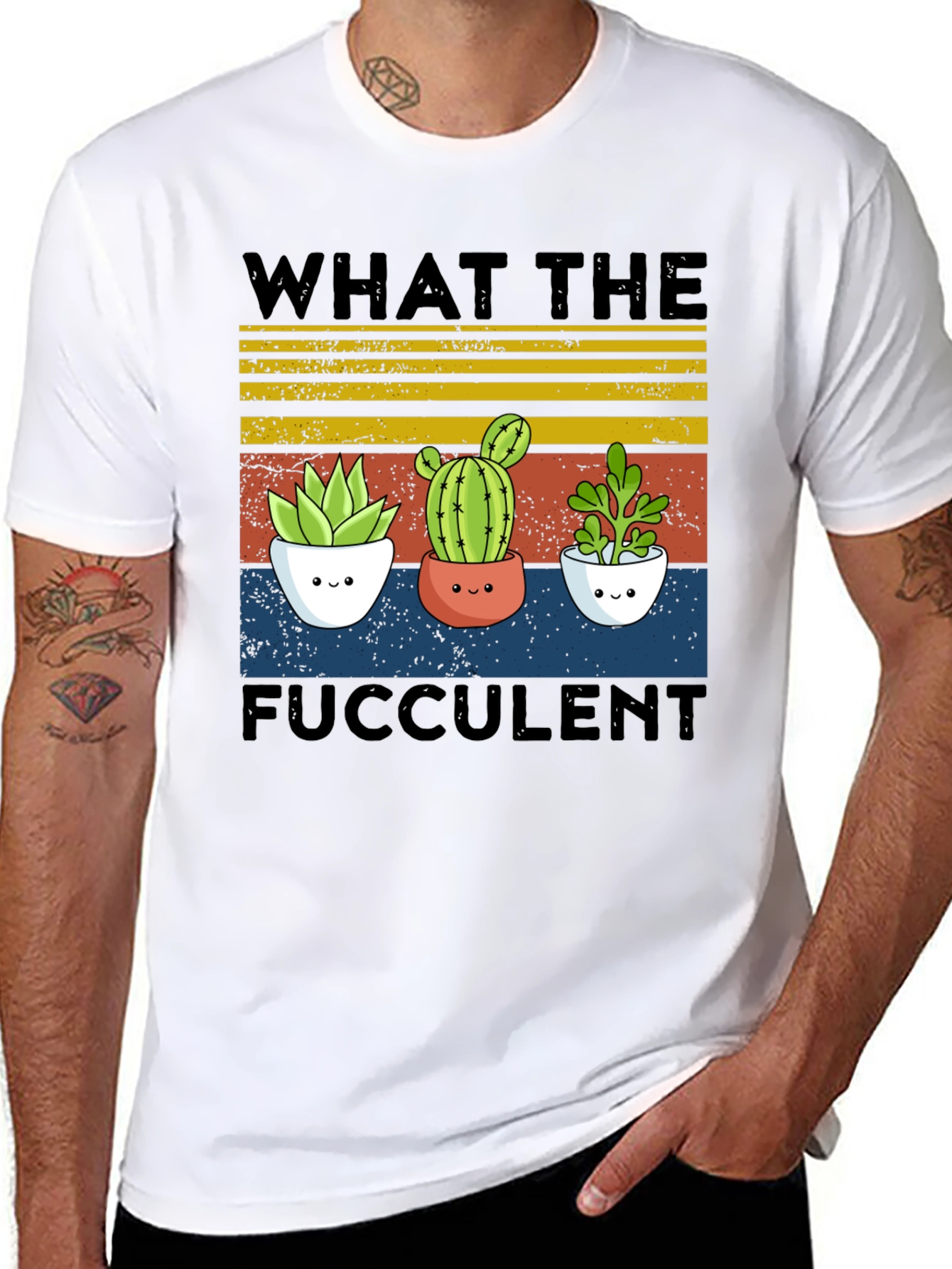 Fucculent Tee - Cute Cactus Plant Shirt