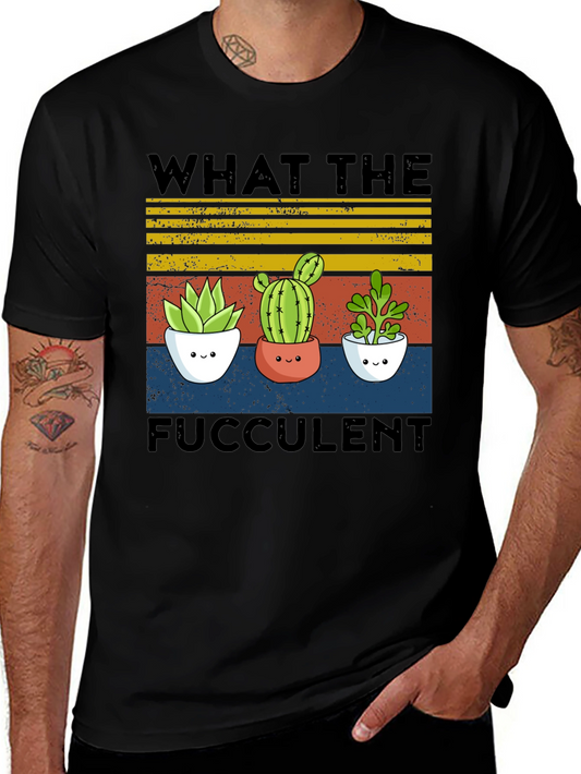 Fucculent Tee - Cute Cactus Plant Shirt
