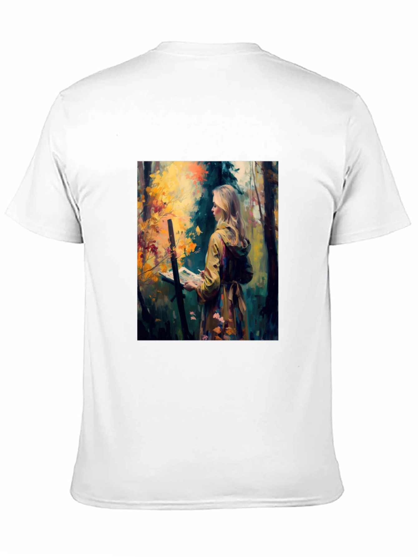 Artist in Woods Graphic Tee - Black