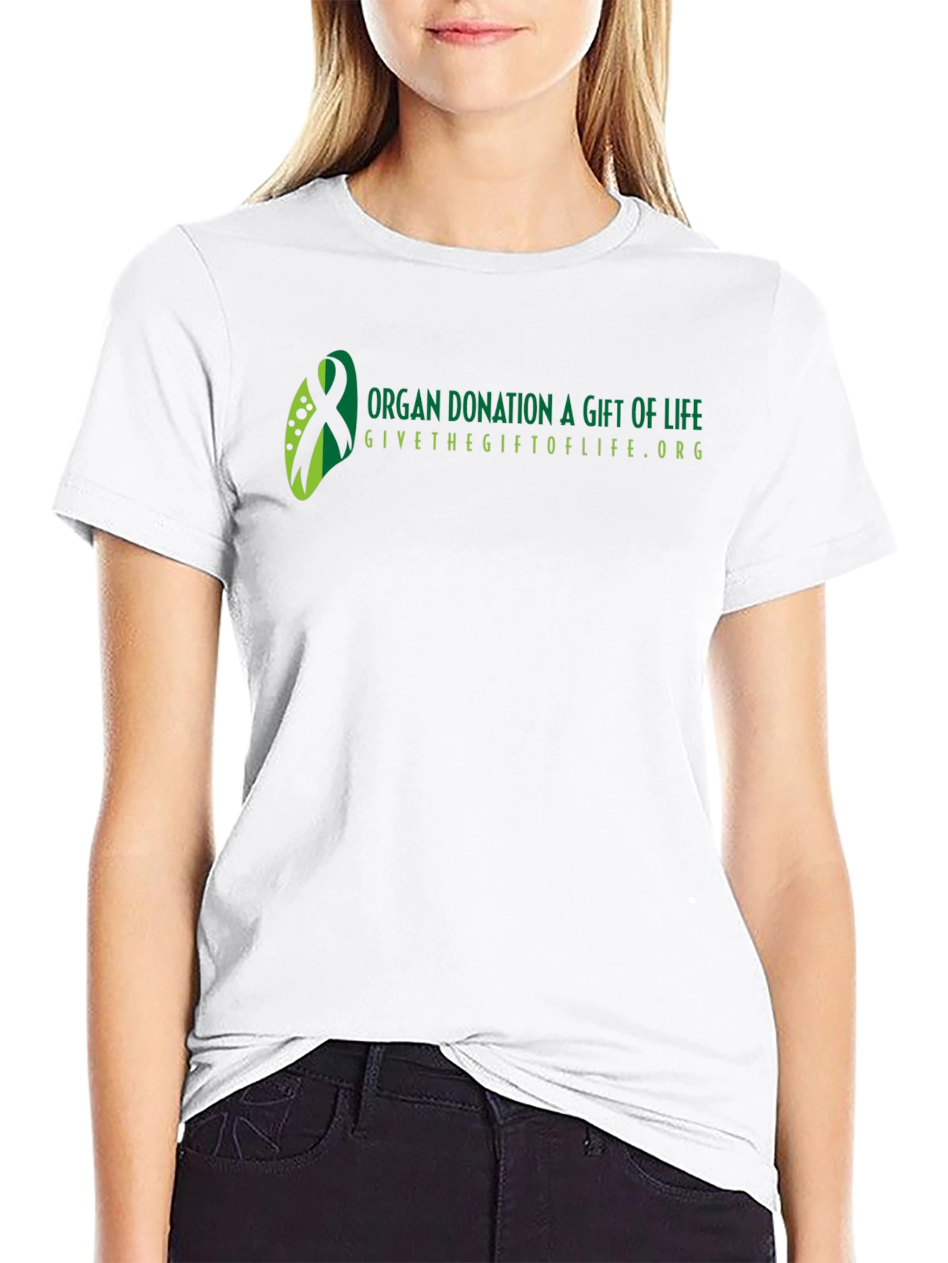 Organ Donation Gift of Life Black T-Shirt