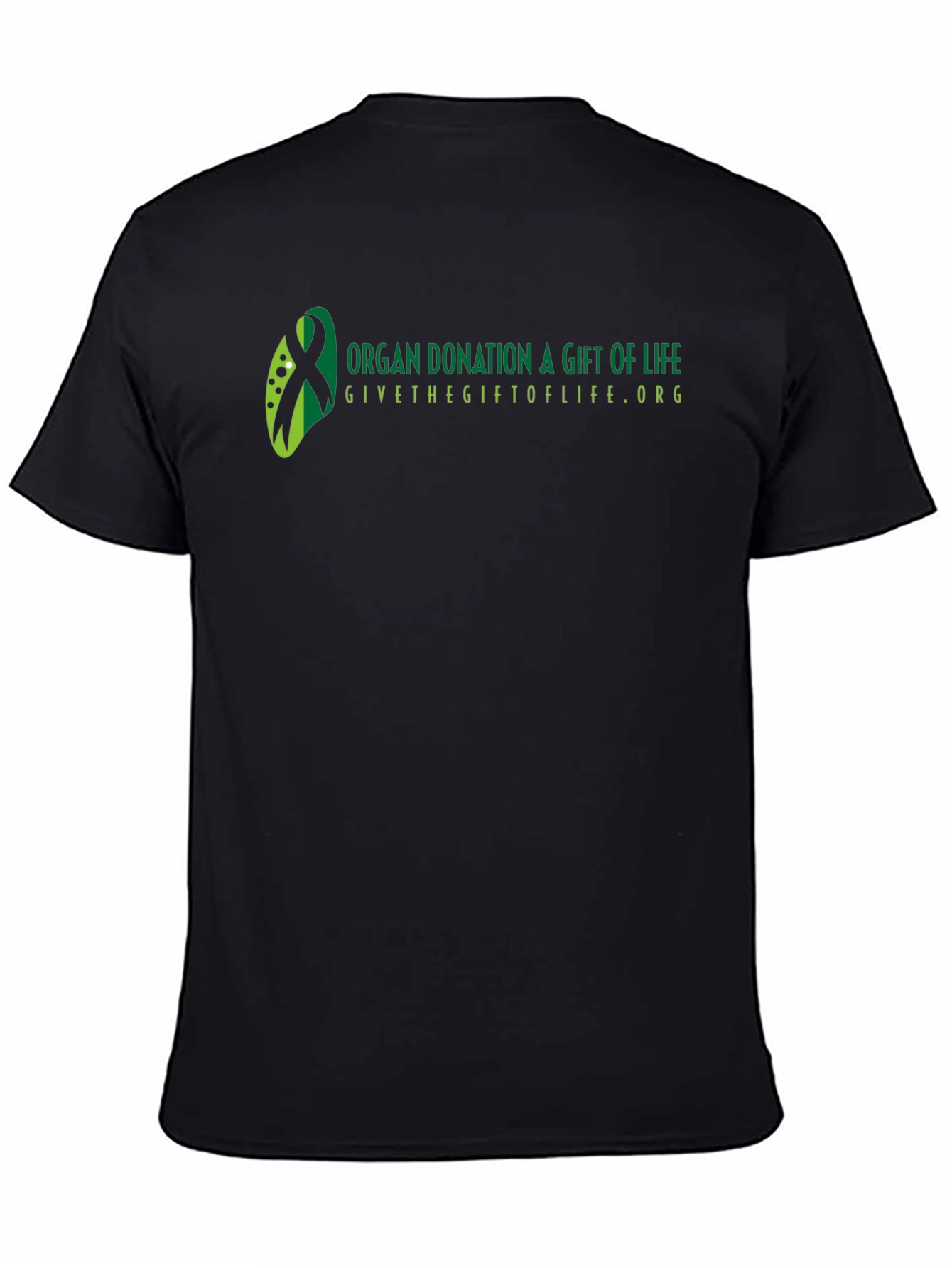 Organ Donation Gift of Life Black T-Shirt