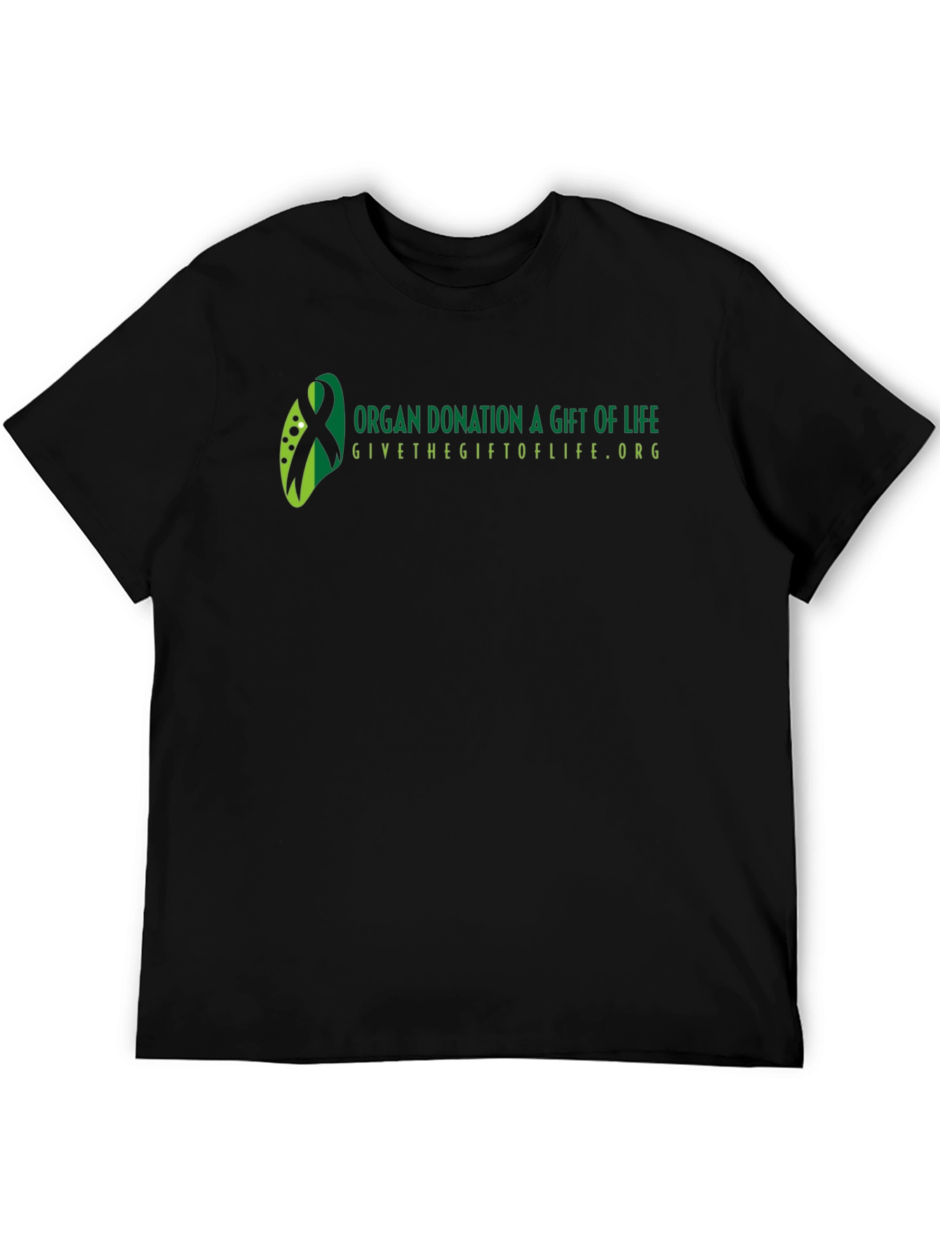 Organ Donation Gift of Life Black T-Shirt