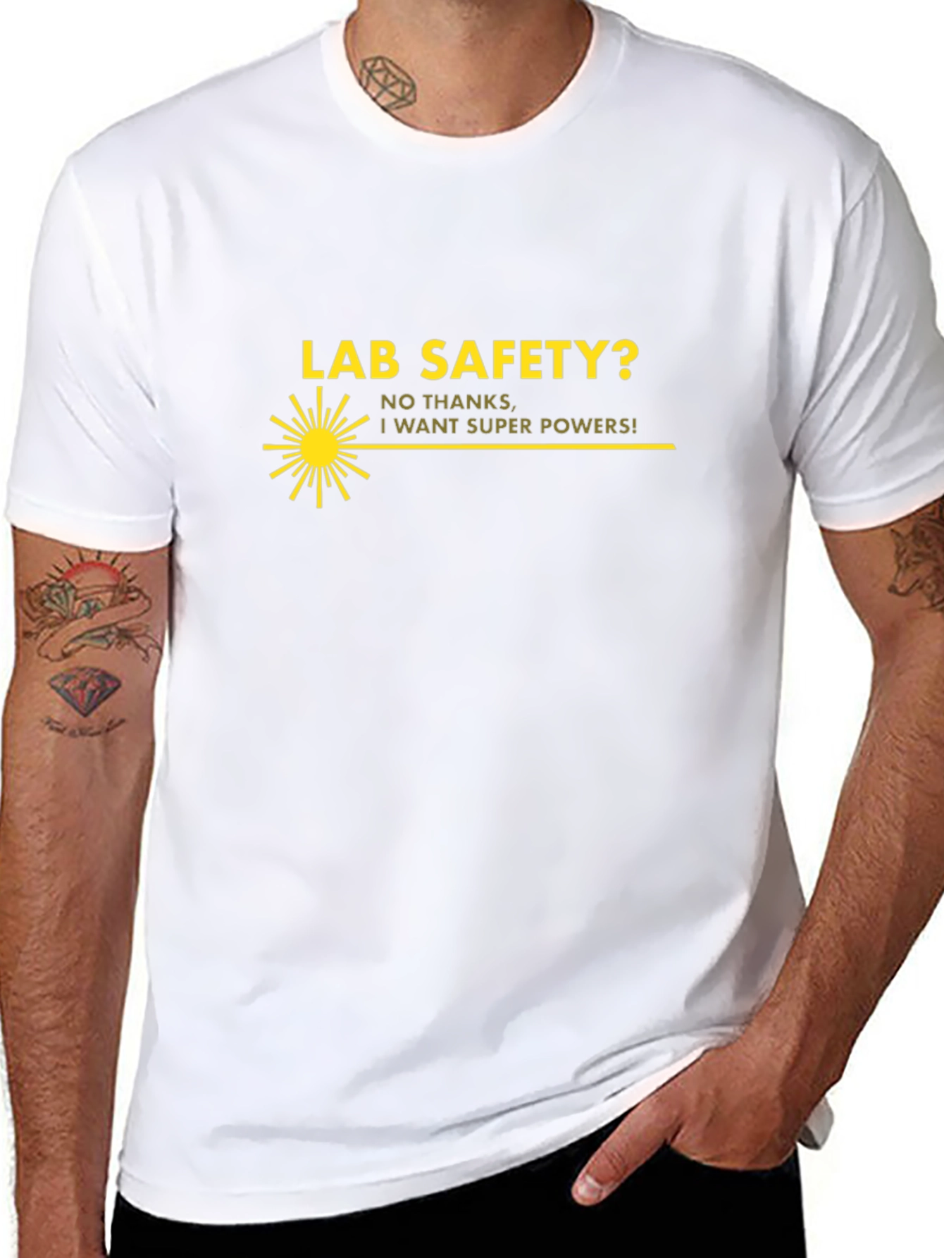 Lab Safety? Super Powers T-Shirt