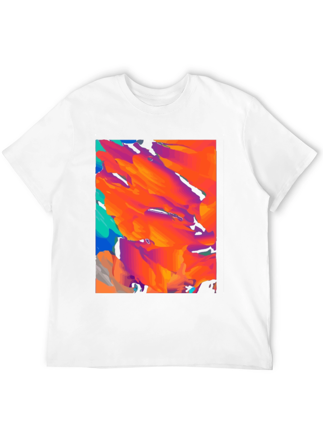 Abstract Art Black T-Shirt - Modern Graphic Tee