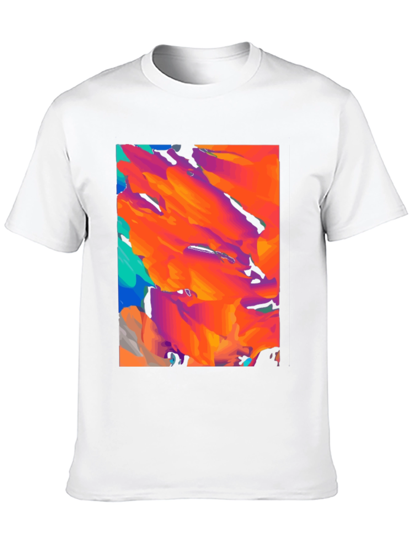 Abstract Art Black T-Shirt - Modern Graphic Tee
