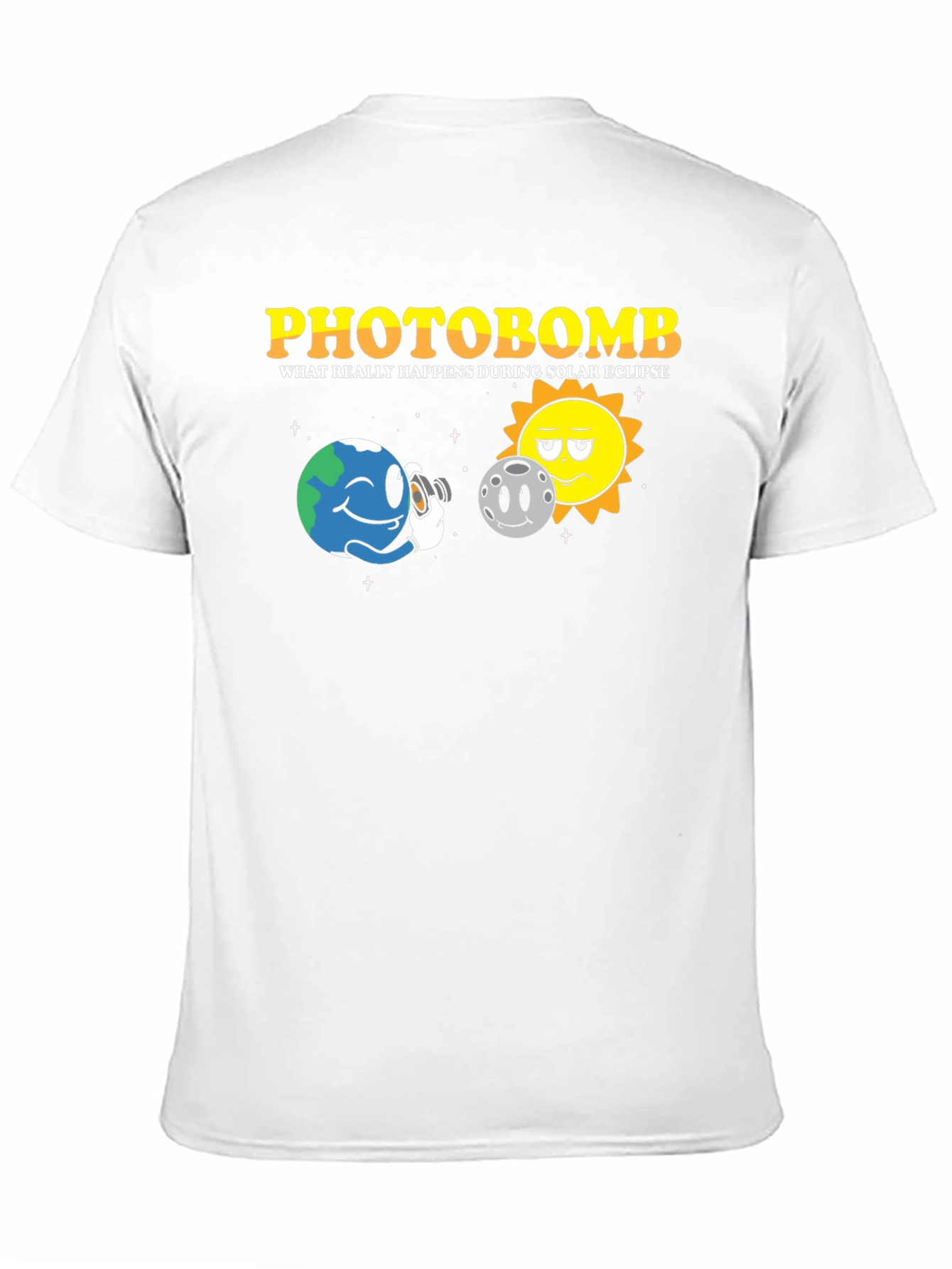 Photobomb Solar Eclipse Graphic T-Shirt