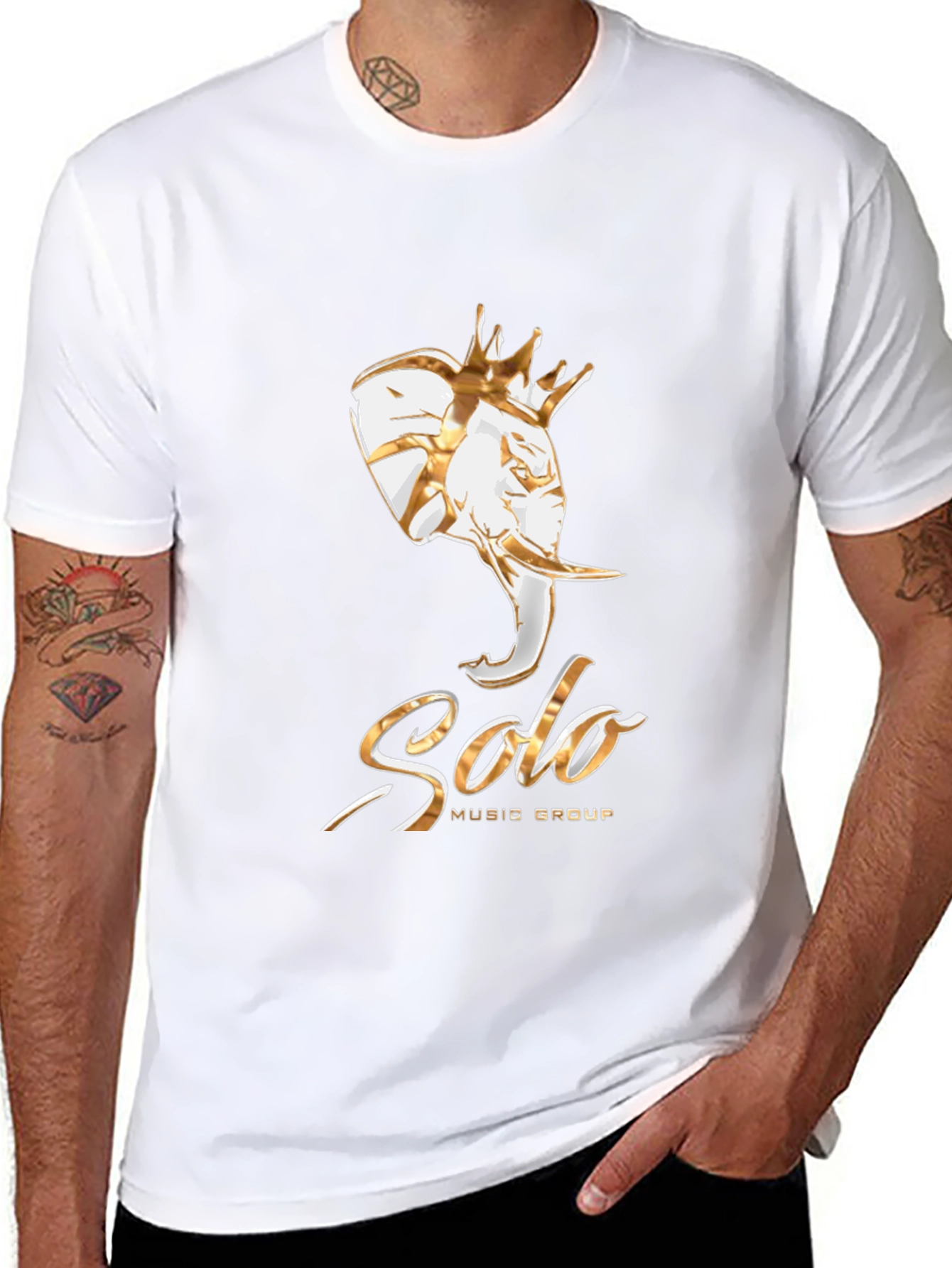 Solo Music Group Graphic T-Shirt Black