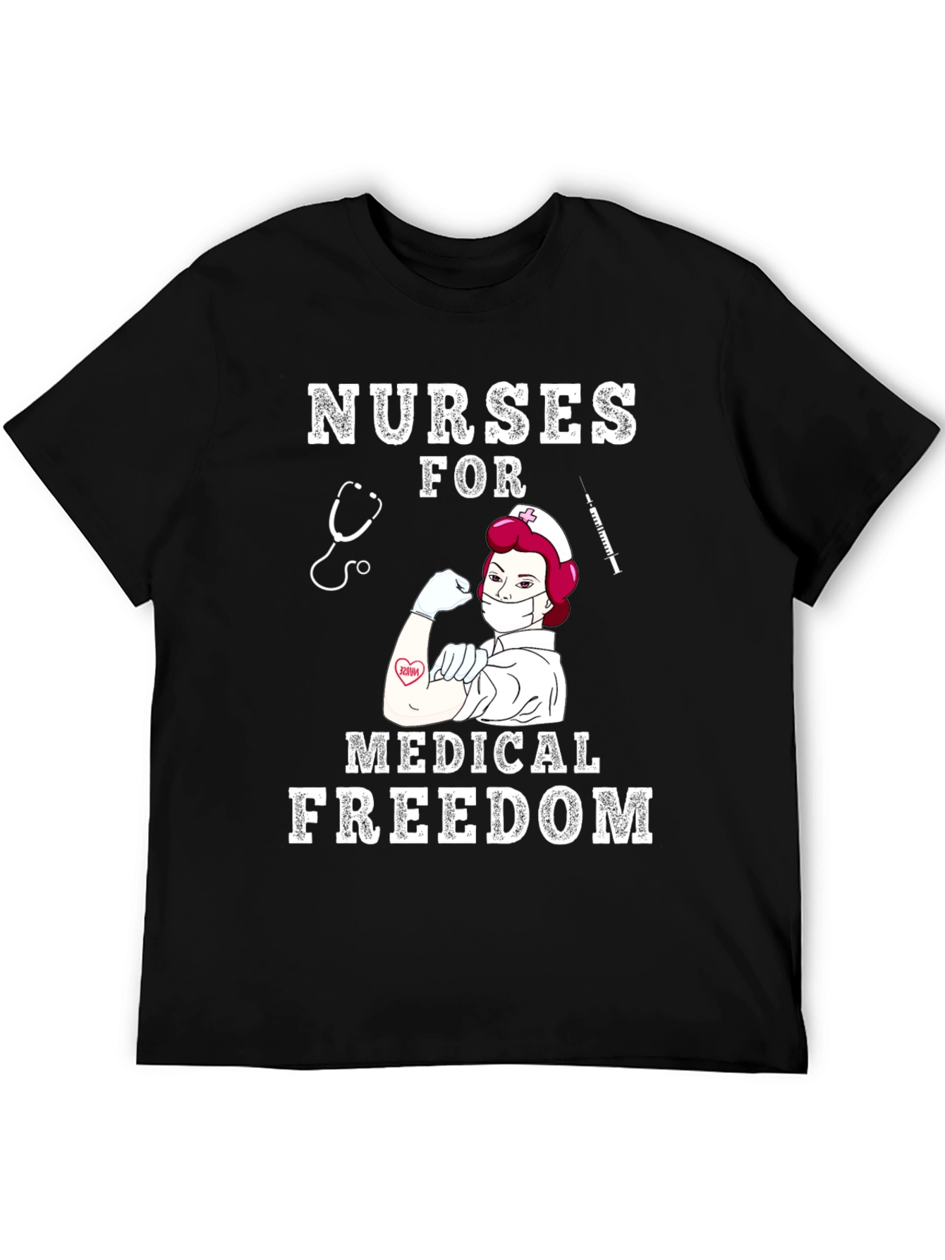 Nurses for Medical Freedom Graphic T-Shirt