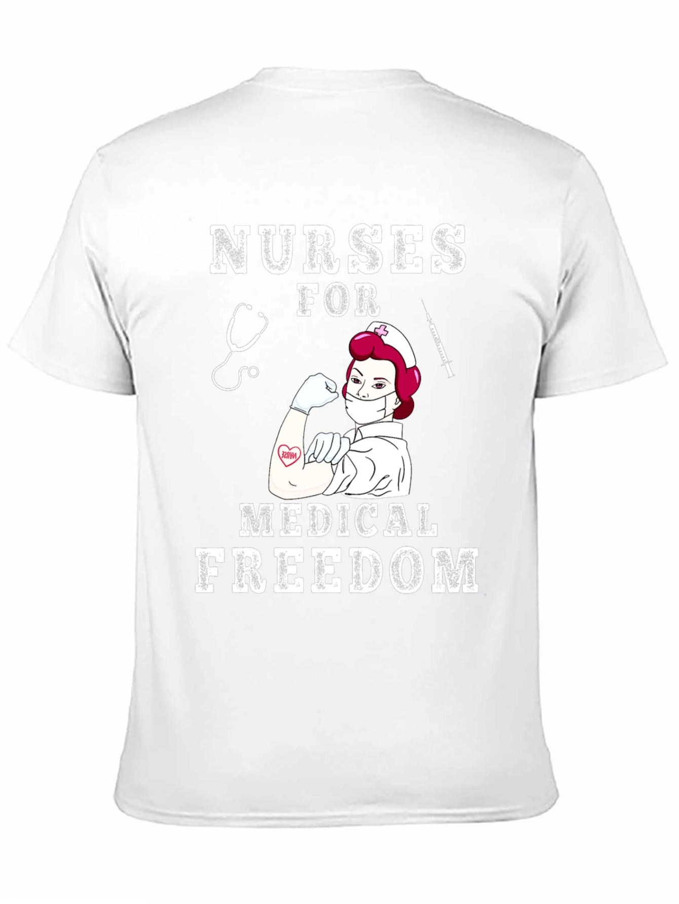 Nurses for Medical Freedom Graphic T-Shirt