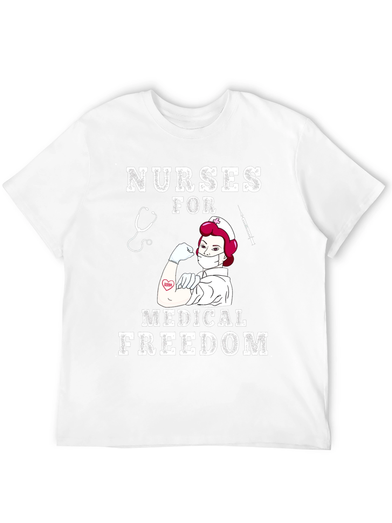 Nurses for Medical Freedom Graphic T-Shirt