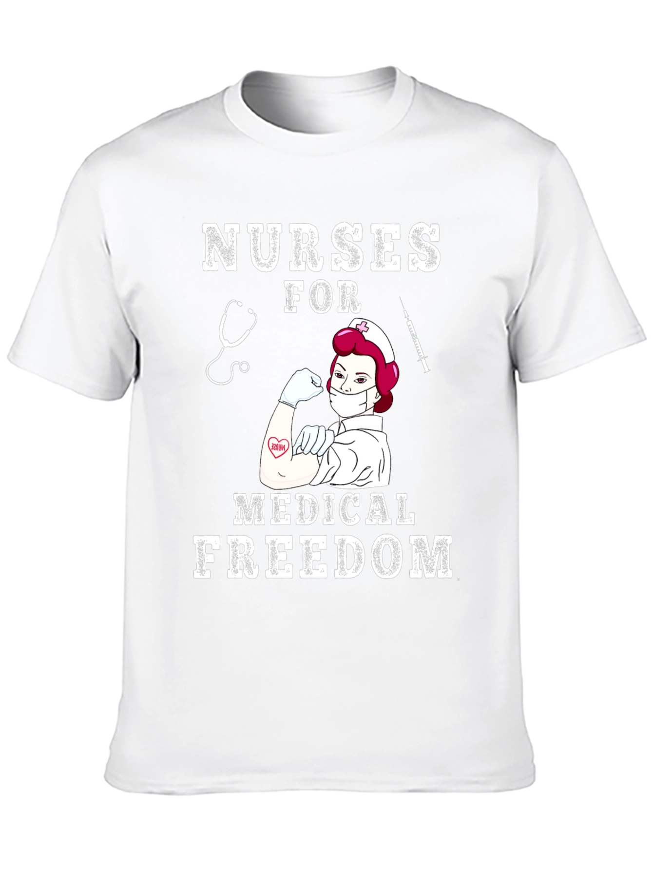 Nurses for Medical Freedom Graphic T-Shirt