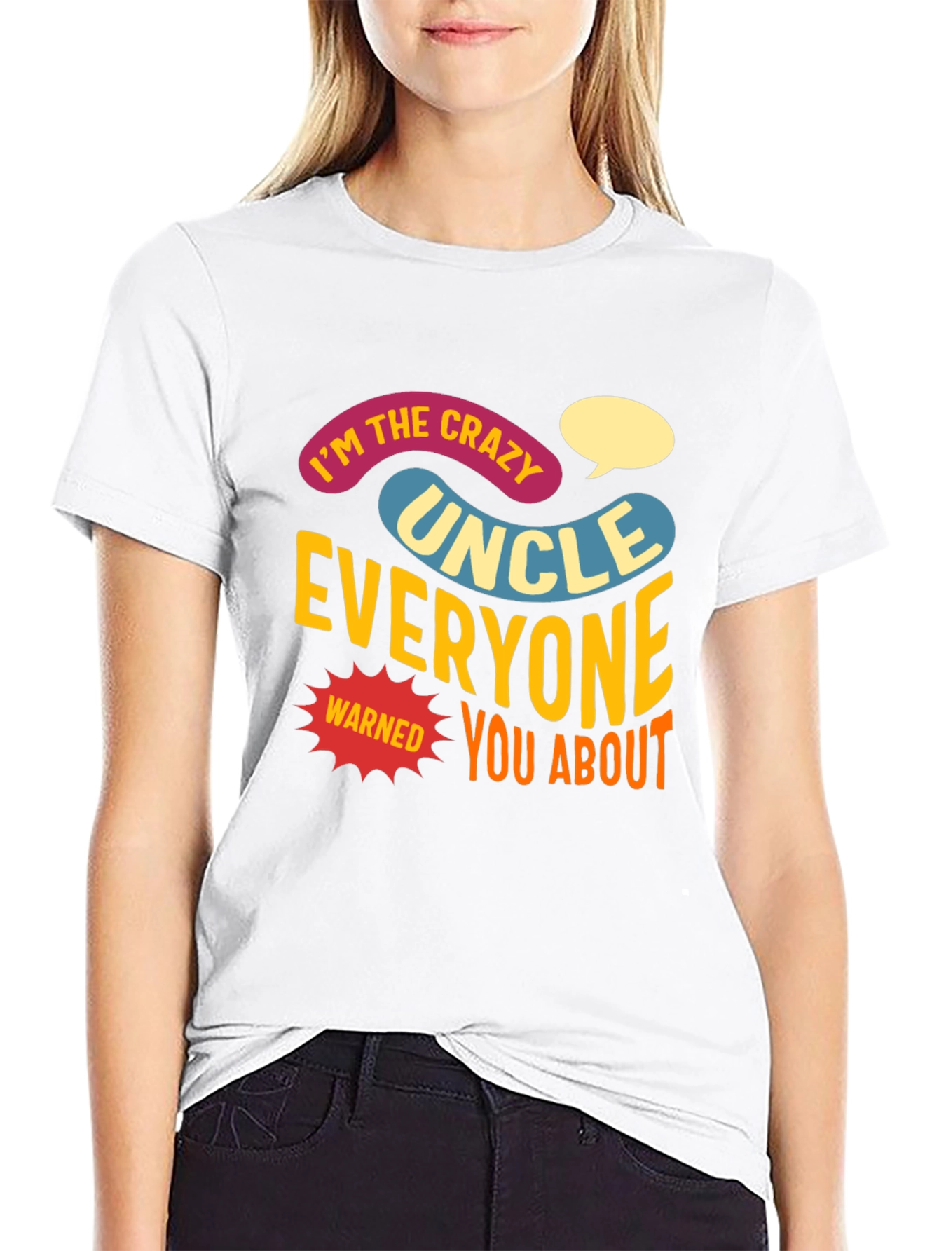 Crazy Uncle T-Shirt: Funny Novelty Tee for Uncles