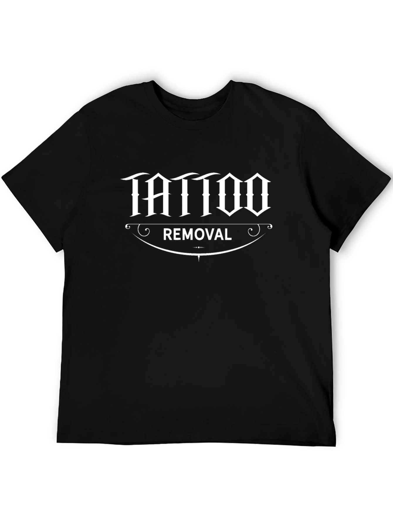 Tattoo Removal Graphic Tee - Black