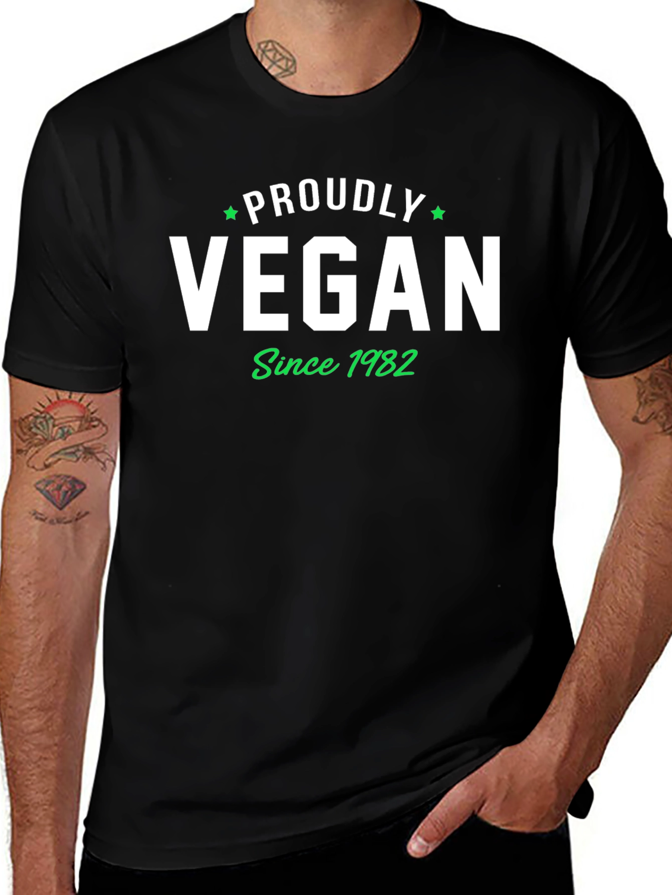 Proudly Vegan Since 1982 T-Shirt