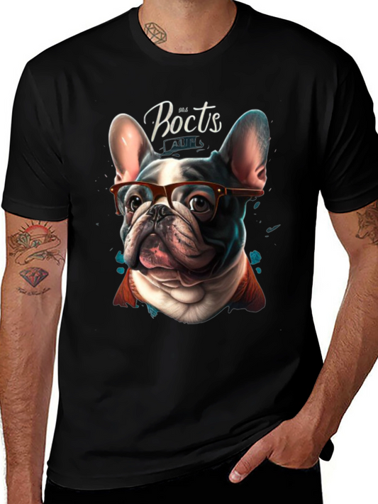 Hipster Dog T-Shirt