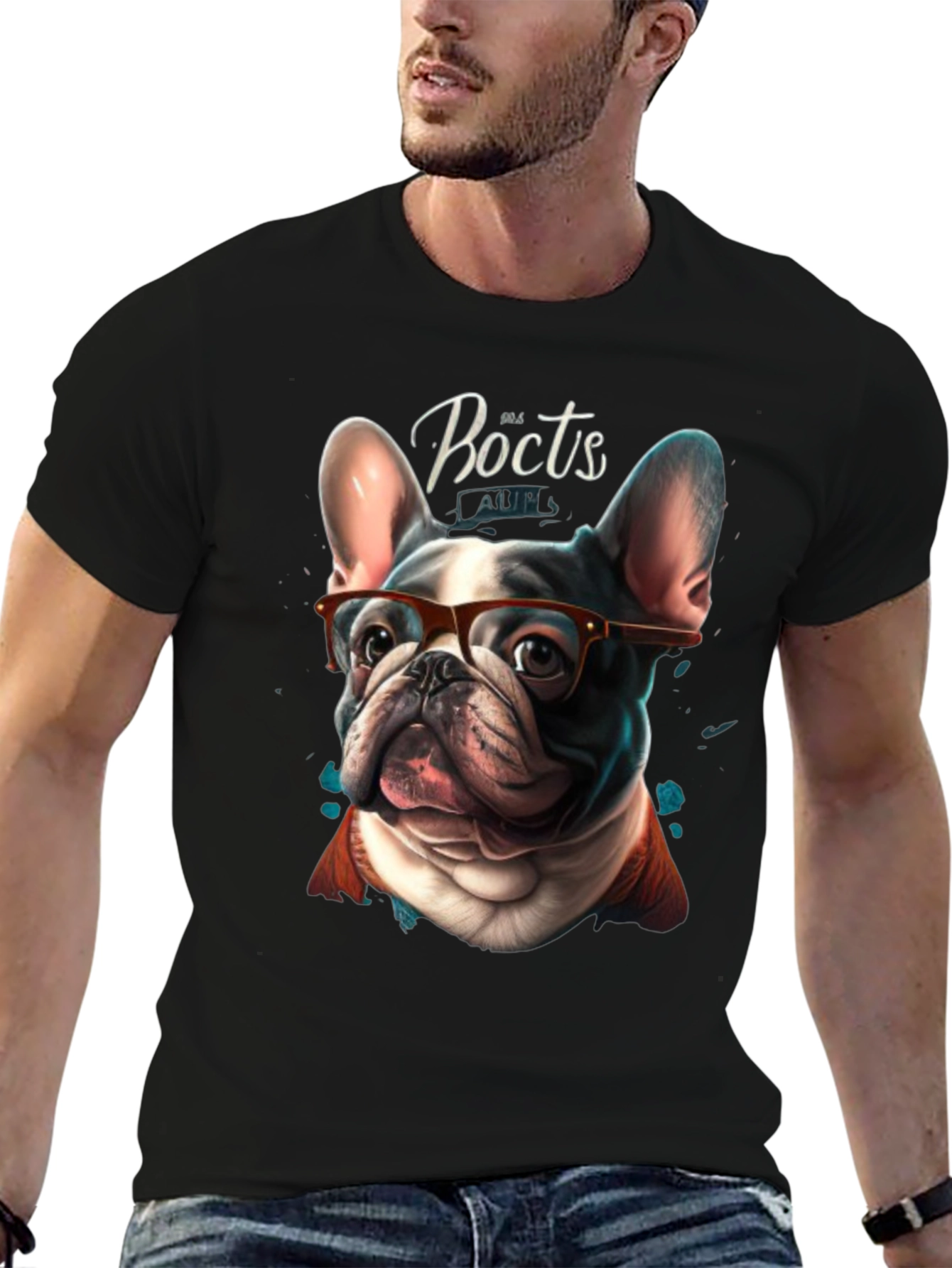 Hipster Dog T-Shirt