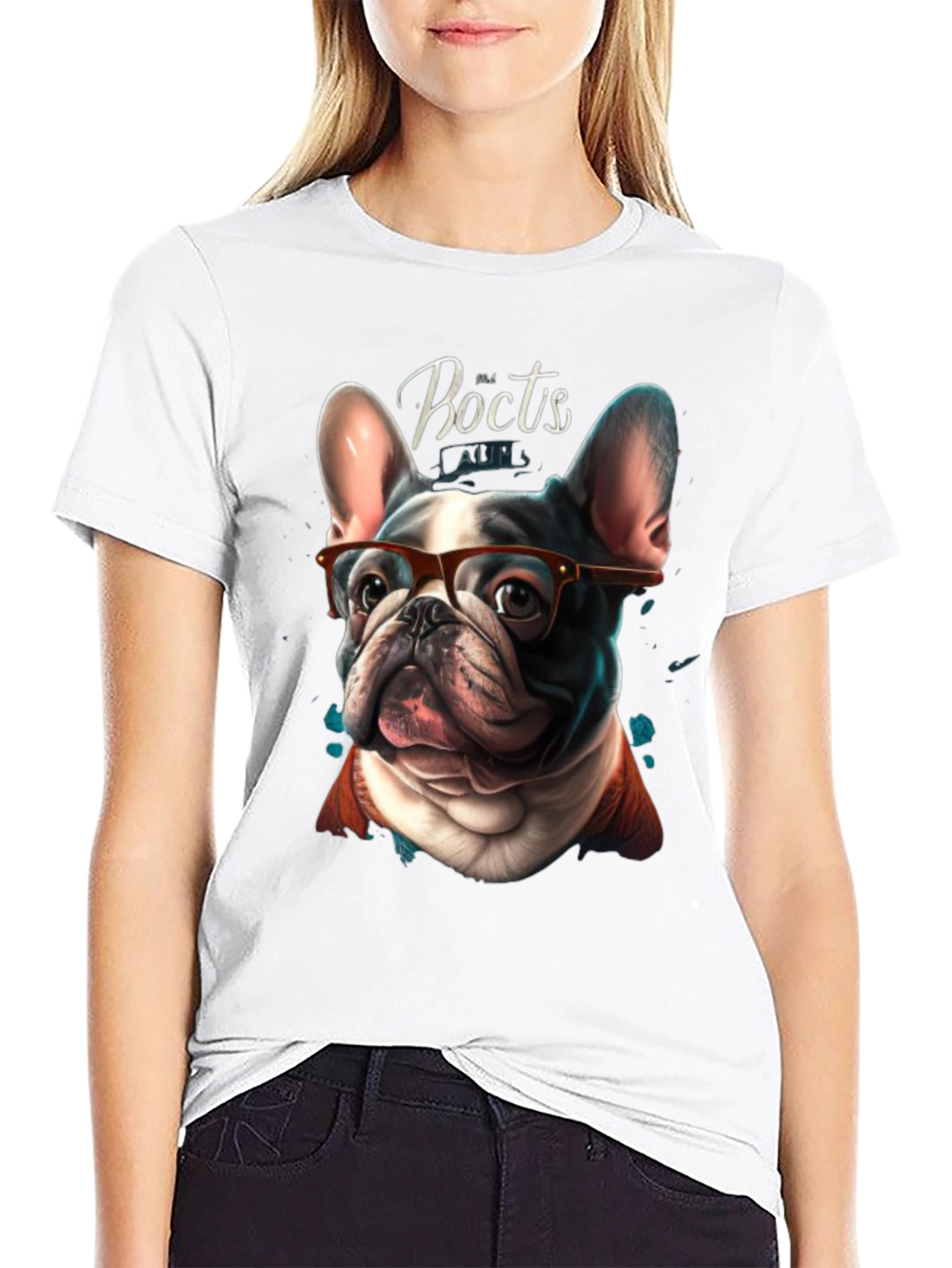 Hipster Dog T-Shirt