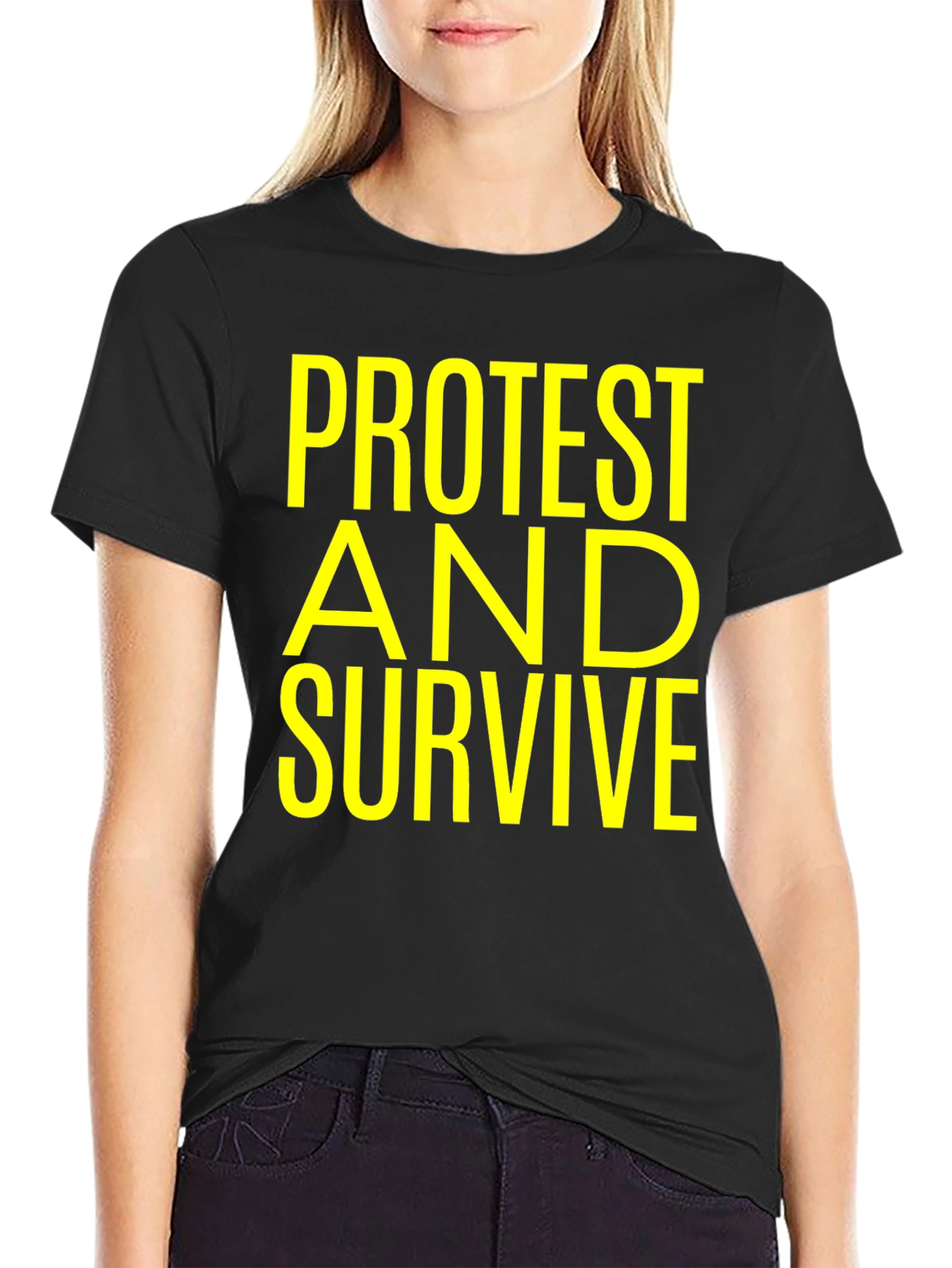 Protest and Survive Graphic T-Shirt