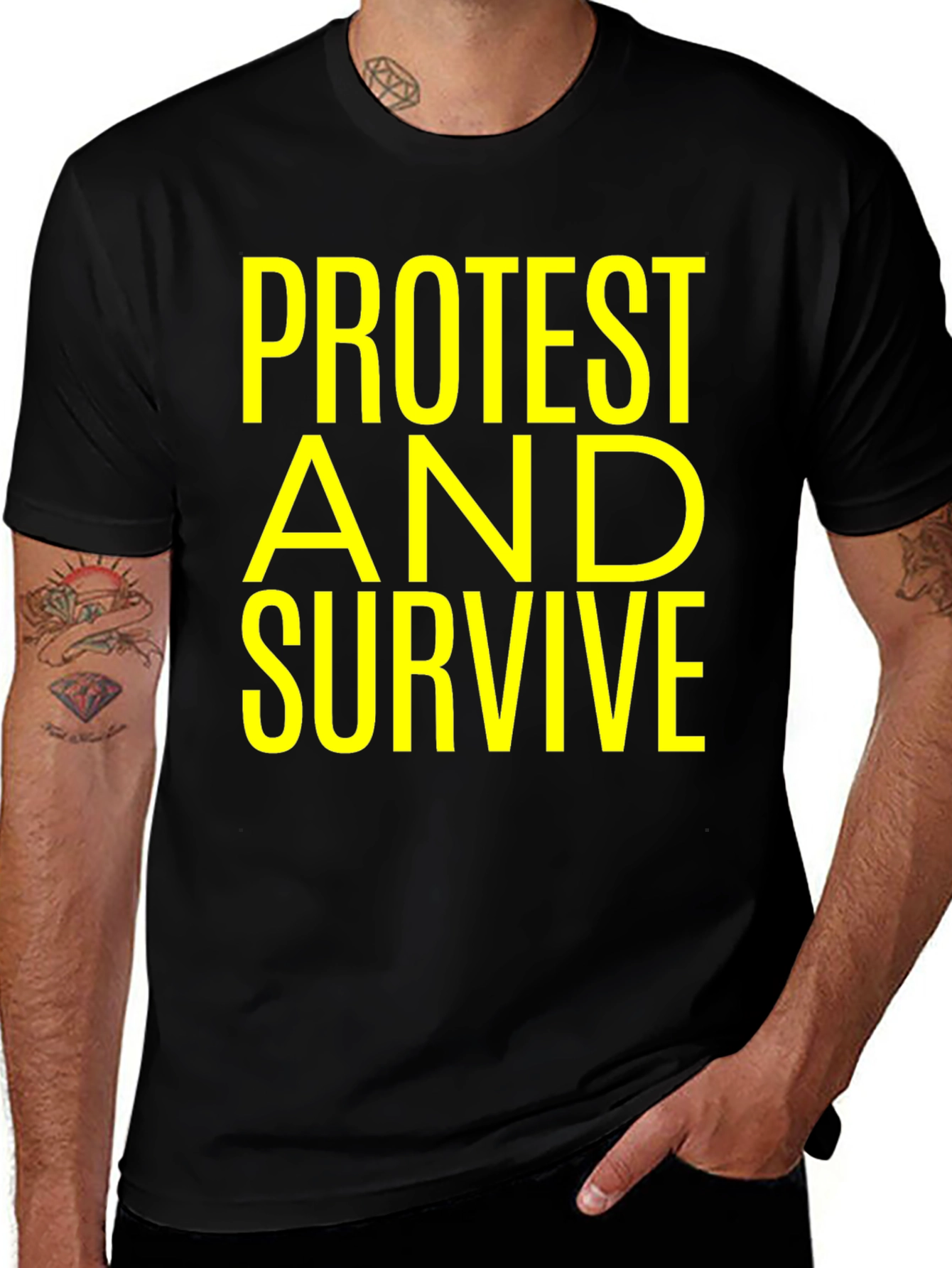 Protest and Survive Graphic T-Shirt