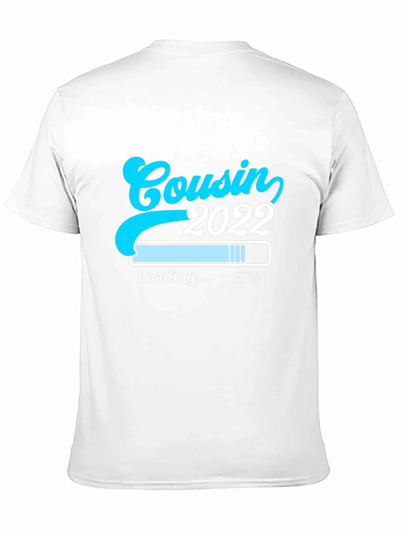 Cousin 2022 Loading T-Shirt - Black Graphic Tee