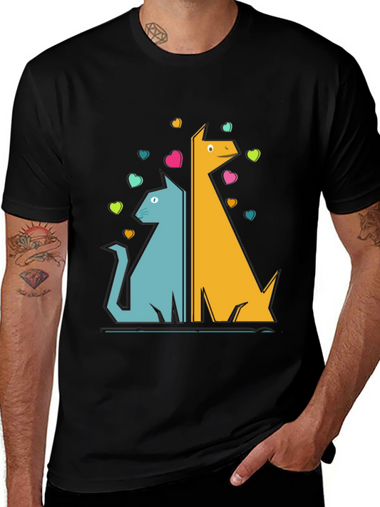 Cat and Dog Lovers T-Shirt