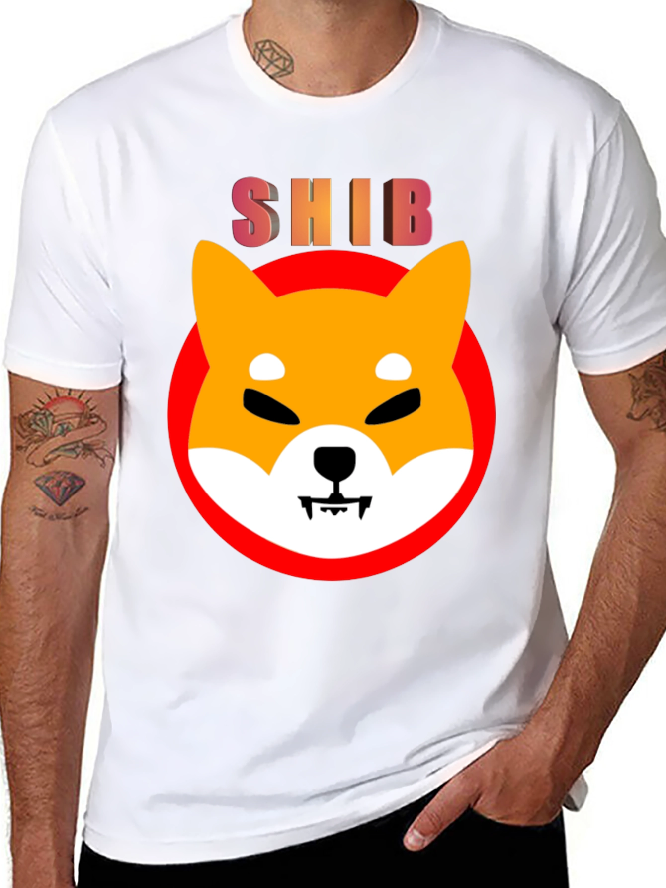 Shiba Inu Graphic Tee - Crypto Doge Coin Shirt