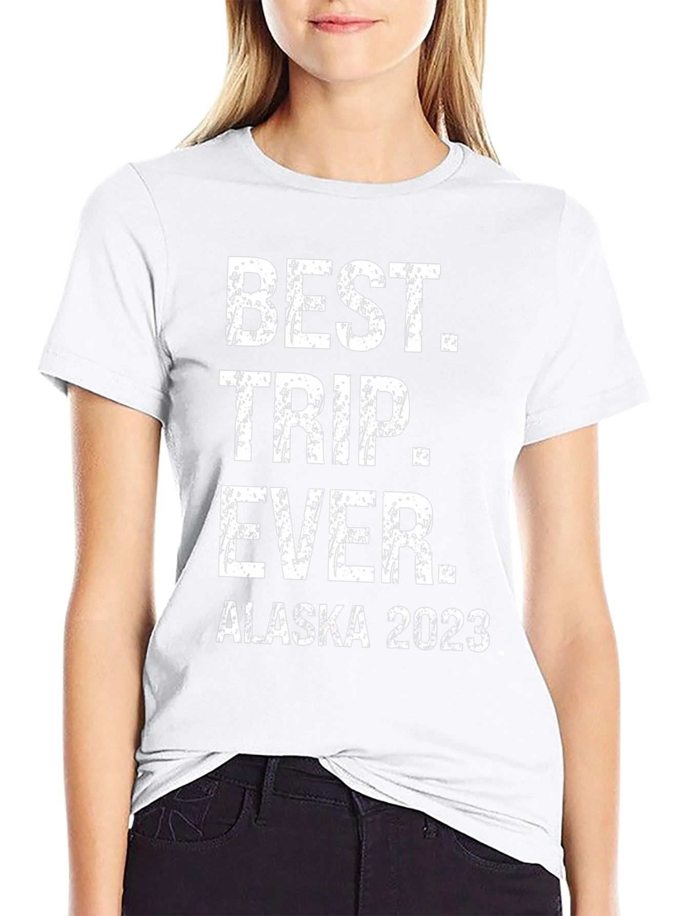 Alaska 2023 Best Trip Ever Black T-Shirt