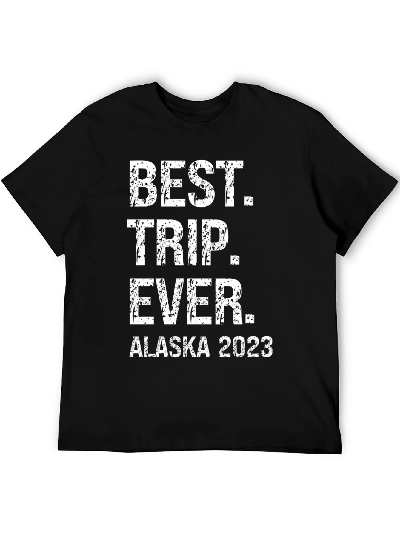 Alaska 2023 Best Trip Ever Black T-Shirt