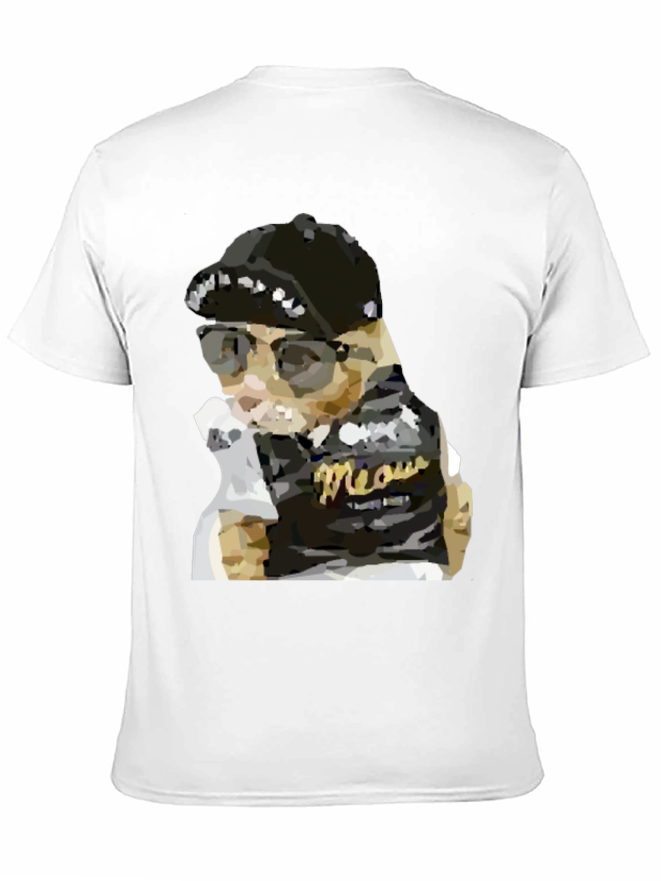 Cool Cat Meow T-Shirt - Black