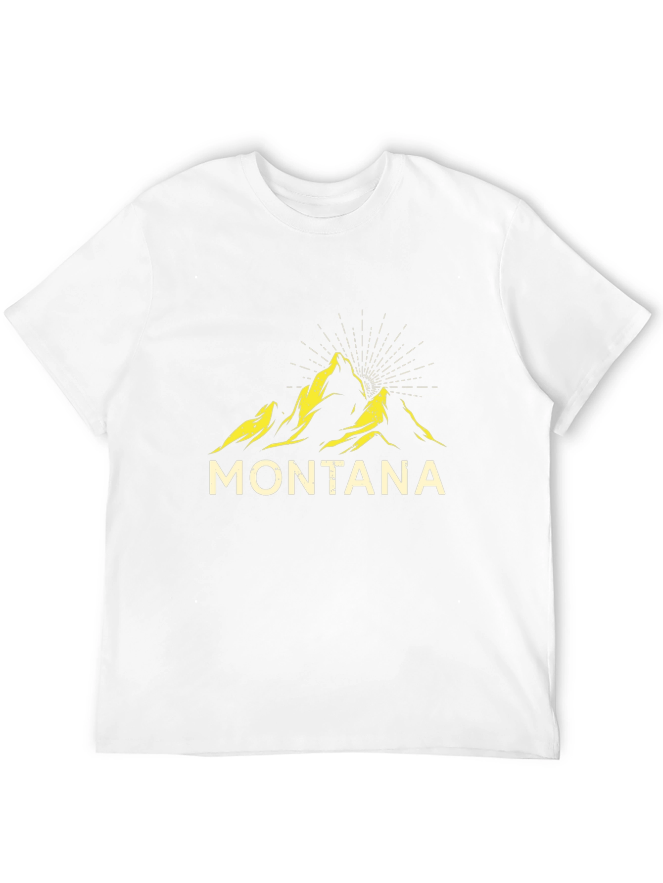 Montana Mountain Graphic Tee - Black