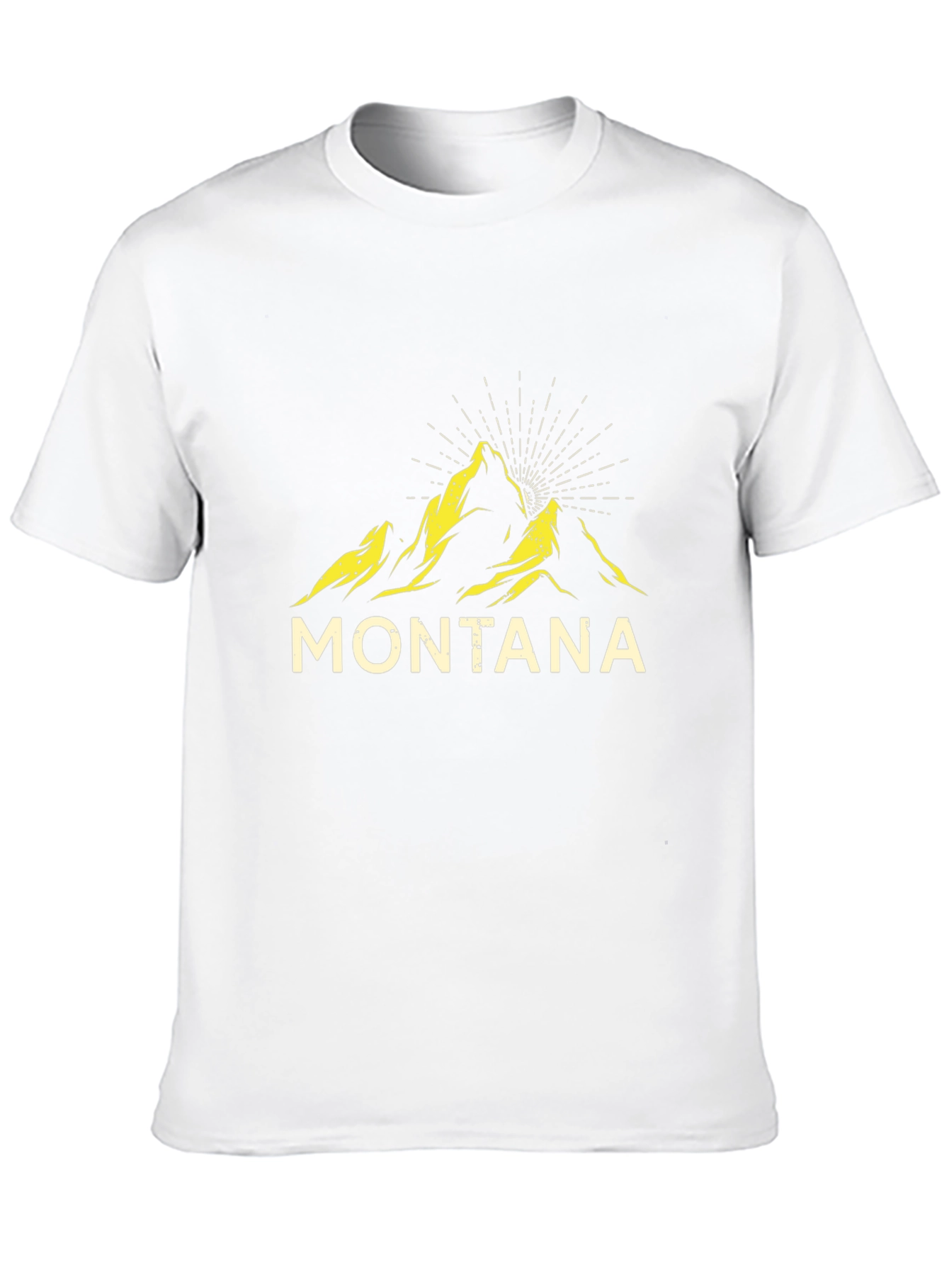 Montana Mountain Graphic Tee - Black