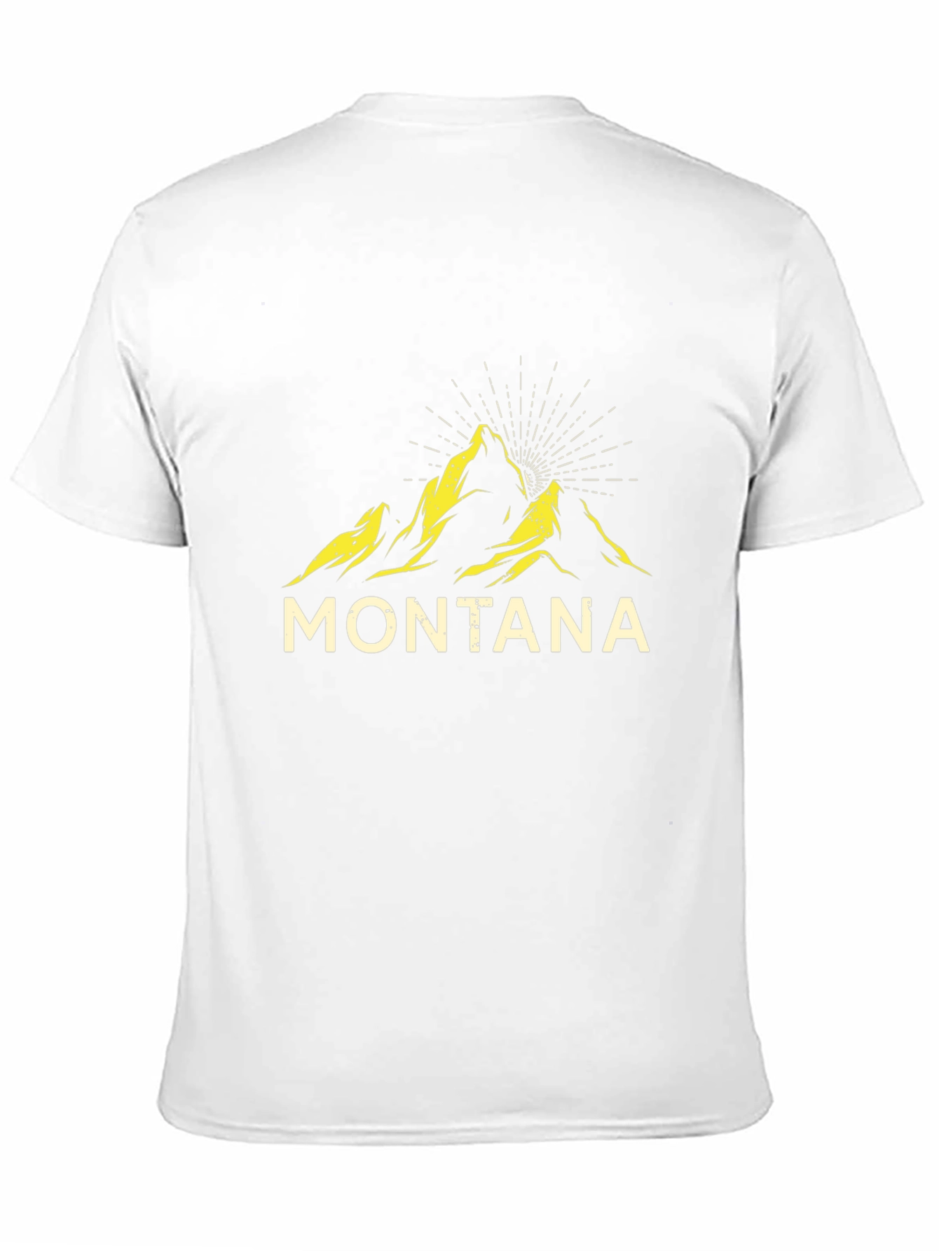 Montana Mountain Graphic Tee - Black