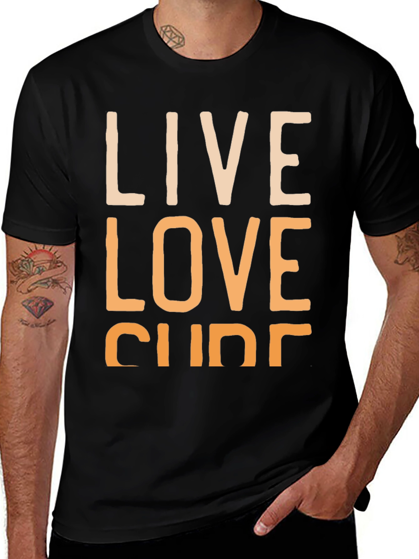 Live Love Cure T-Shirt - Casual Style