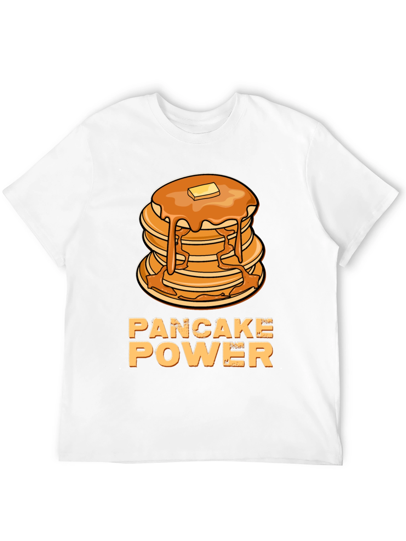 Pancake Power T-Shirt - Breakfast Lovers Tee