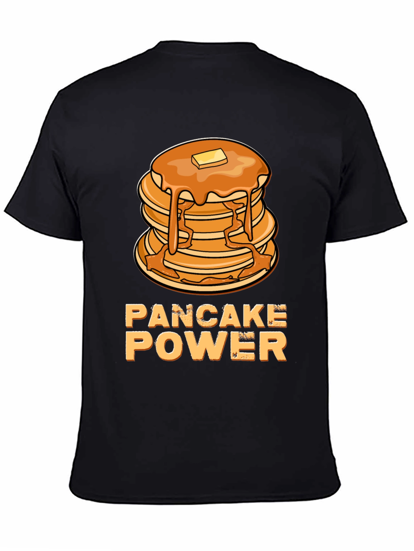 Pancake Power T-Shirt - Breakfast Lovers Tee