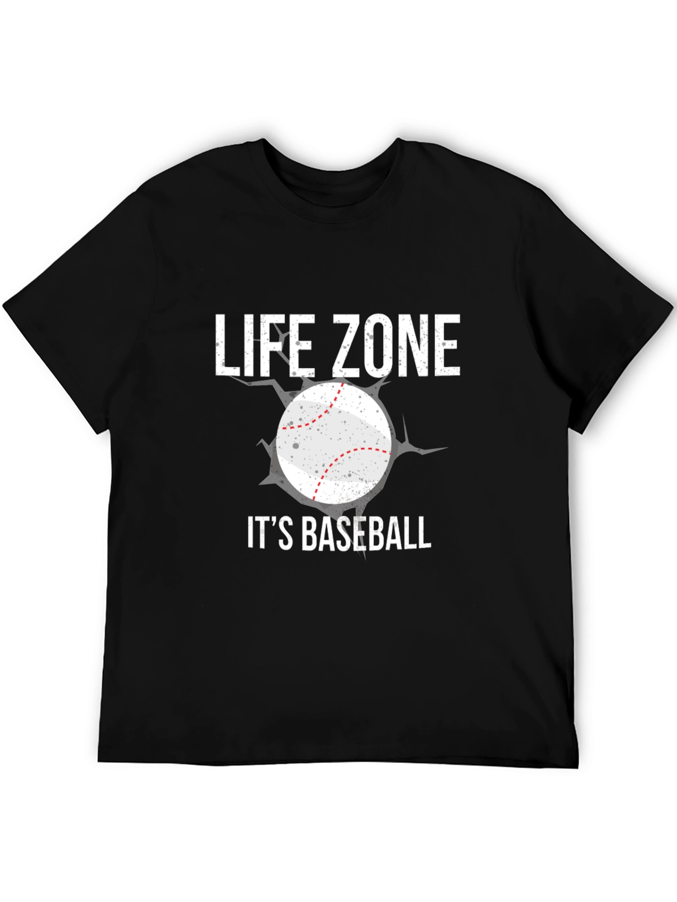 Life Zone Its Baseball Graphic Tee