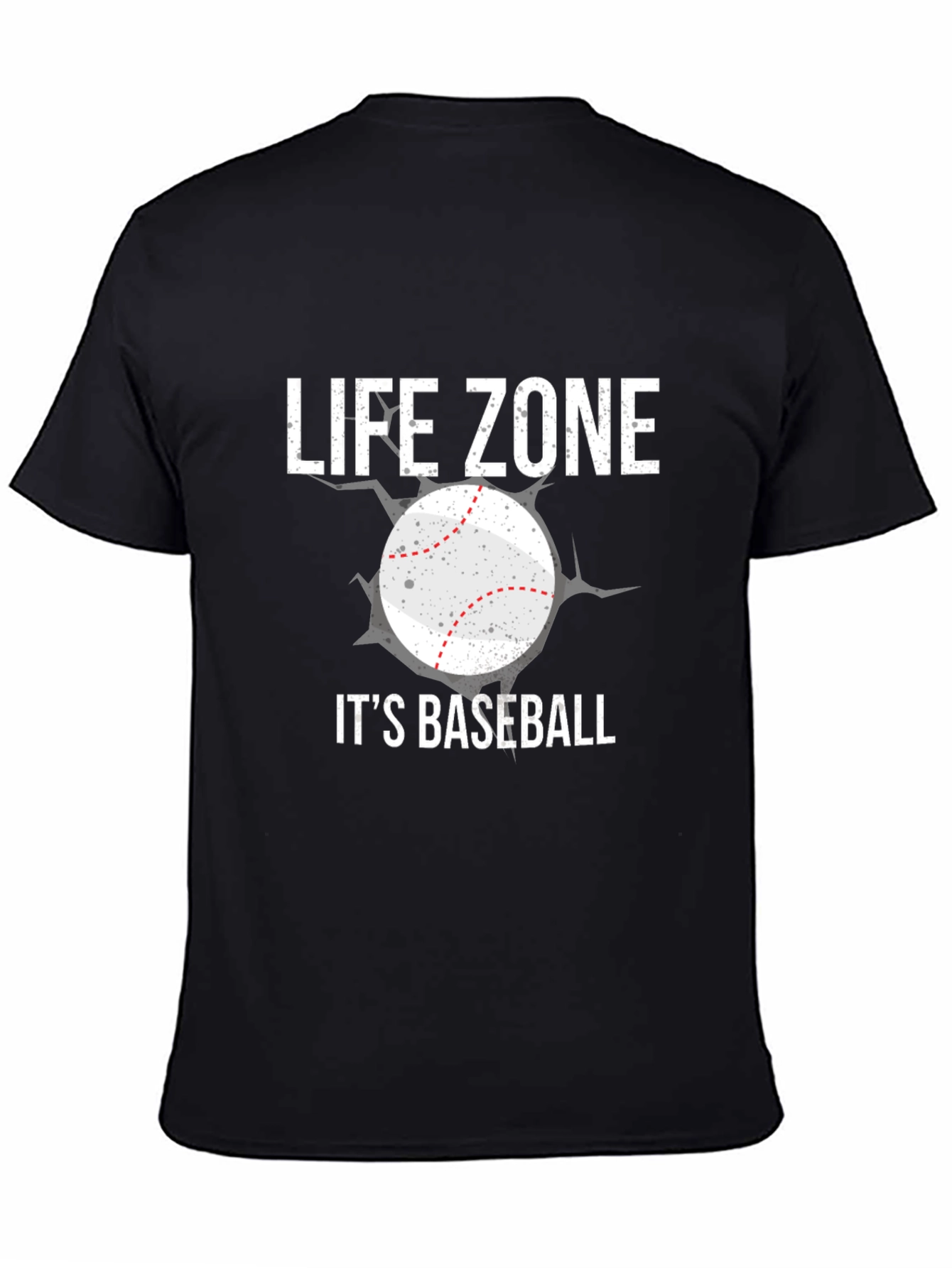 Life Zone Its Baseball Graphic Tee