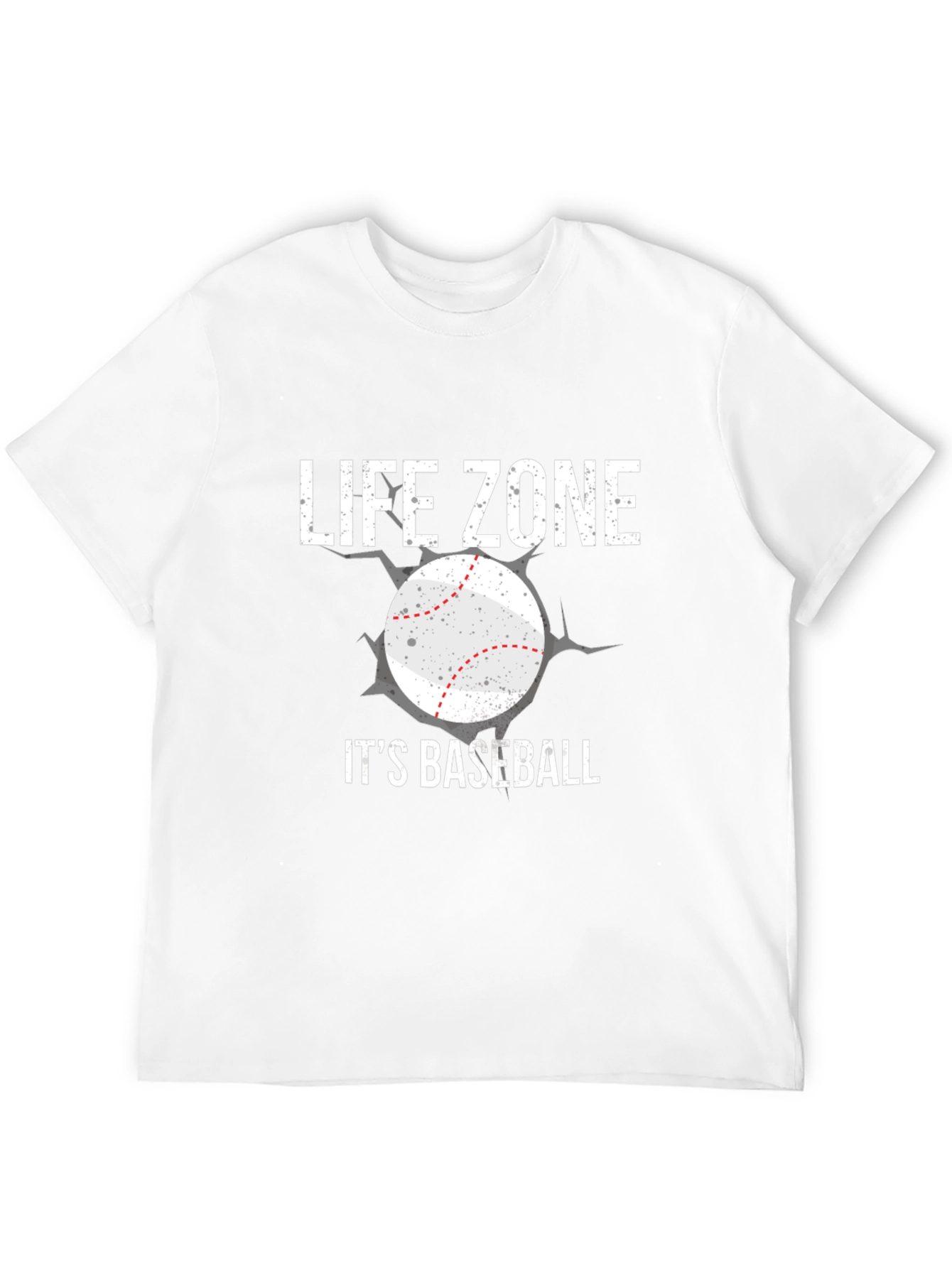 Life Zone Its Baseball Graphic Tee