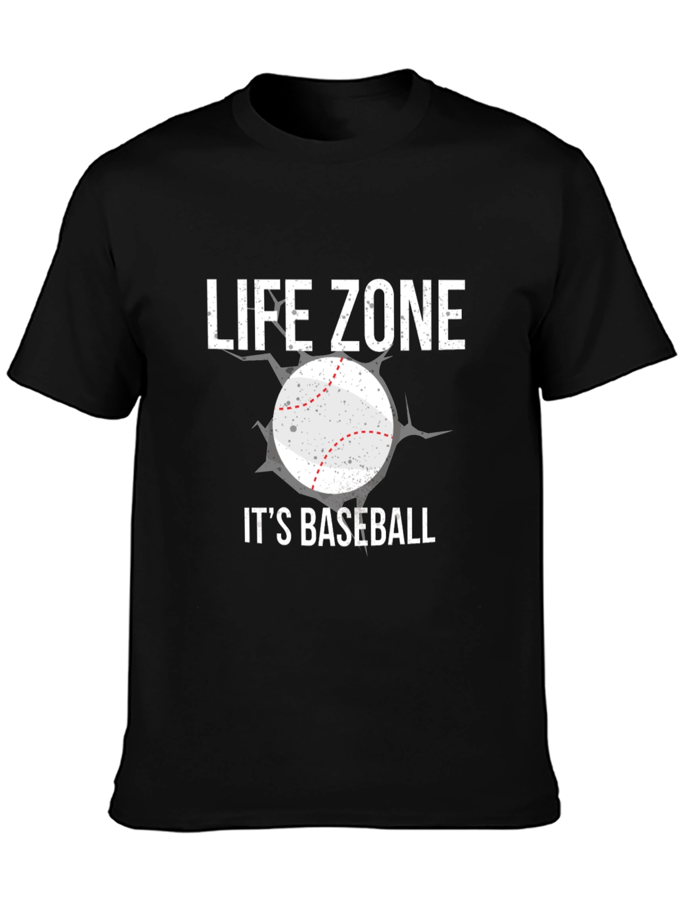 Life Zone Its Baseball Graphic Tee