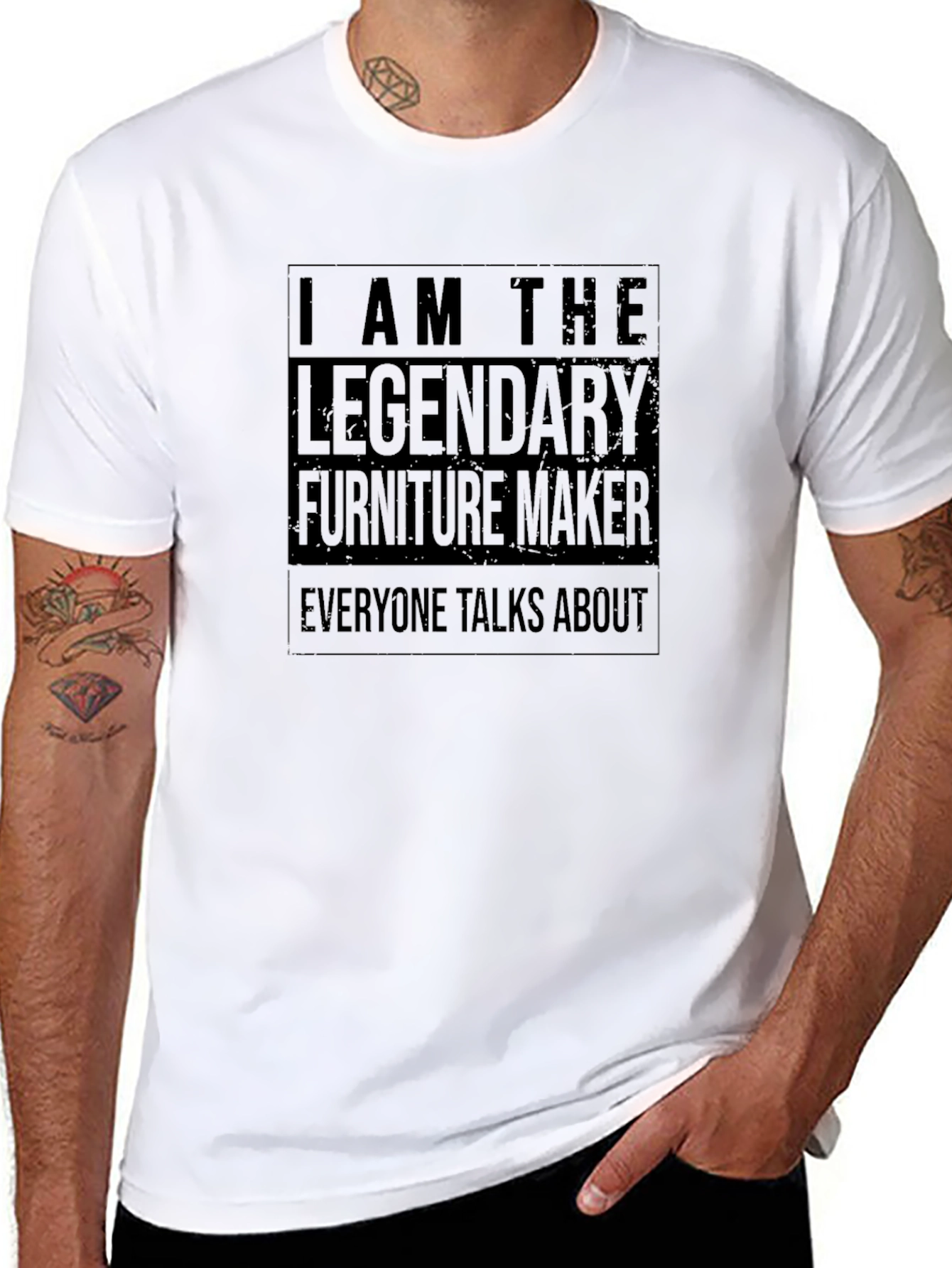 Legendary Furniture Maker T-Shirt - Black