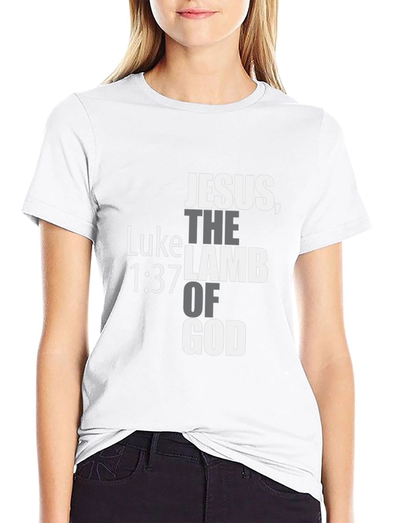 Jesus the Lamb of God T-Shirt Christian Faith Tee