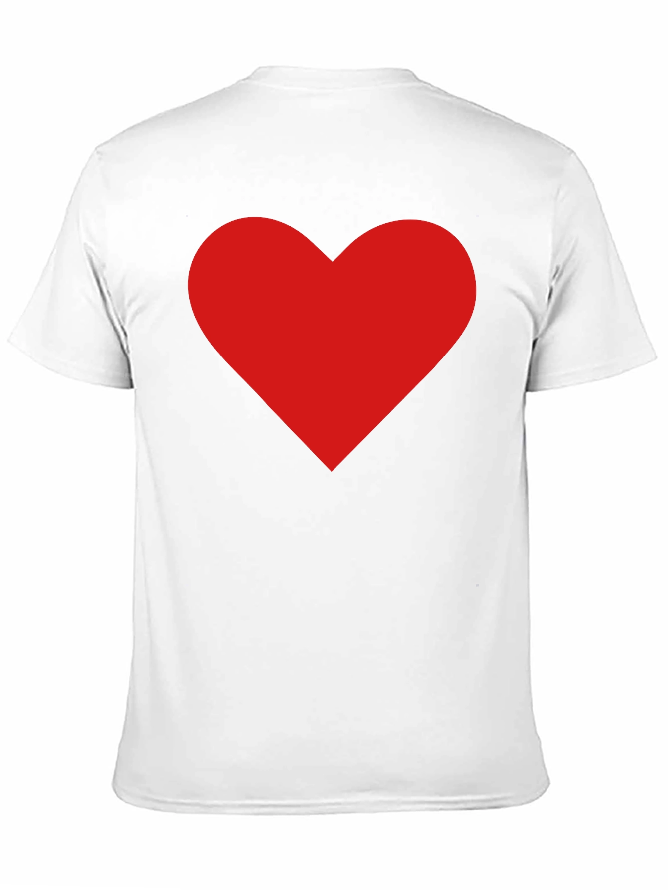 Heart Graphic Black T-Shirt - Love & Casual Style