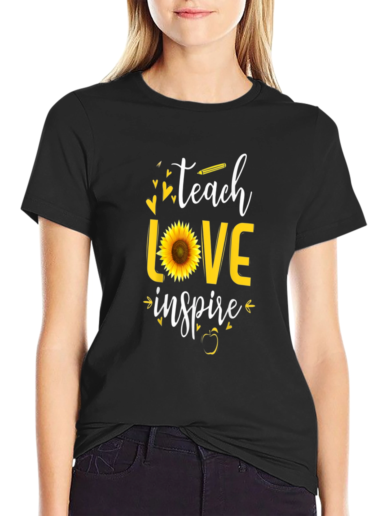 Teach Love Inspire Graphic T-Shirt