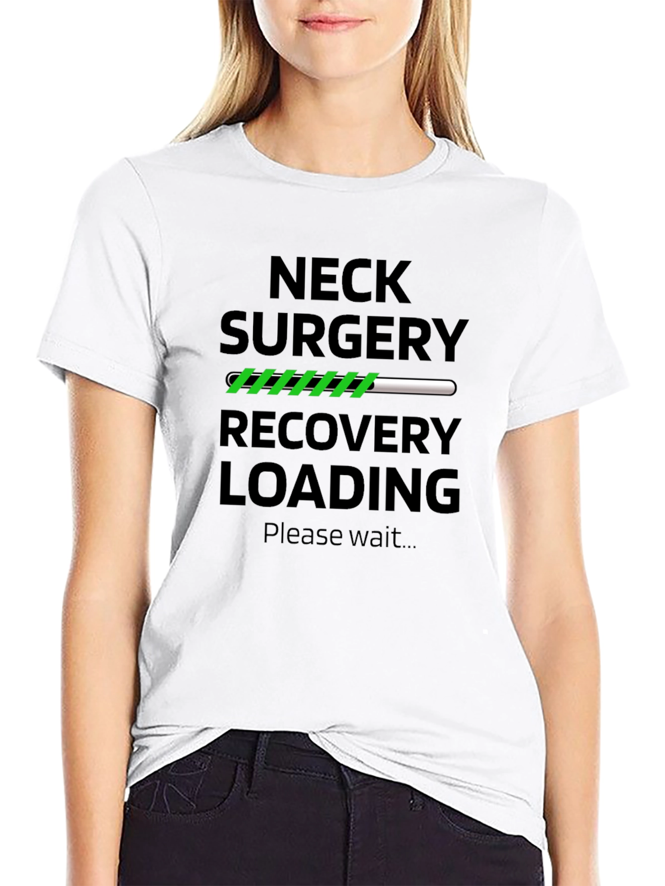 Neck Surgery Recovery Loading T-Shirt