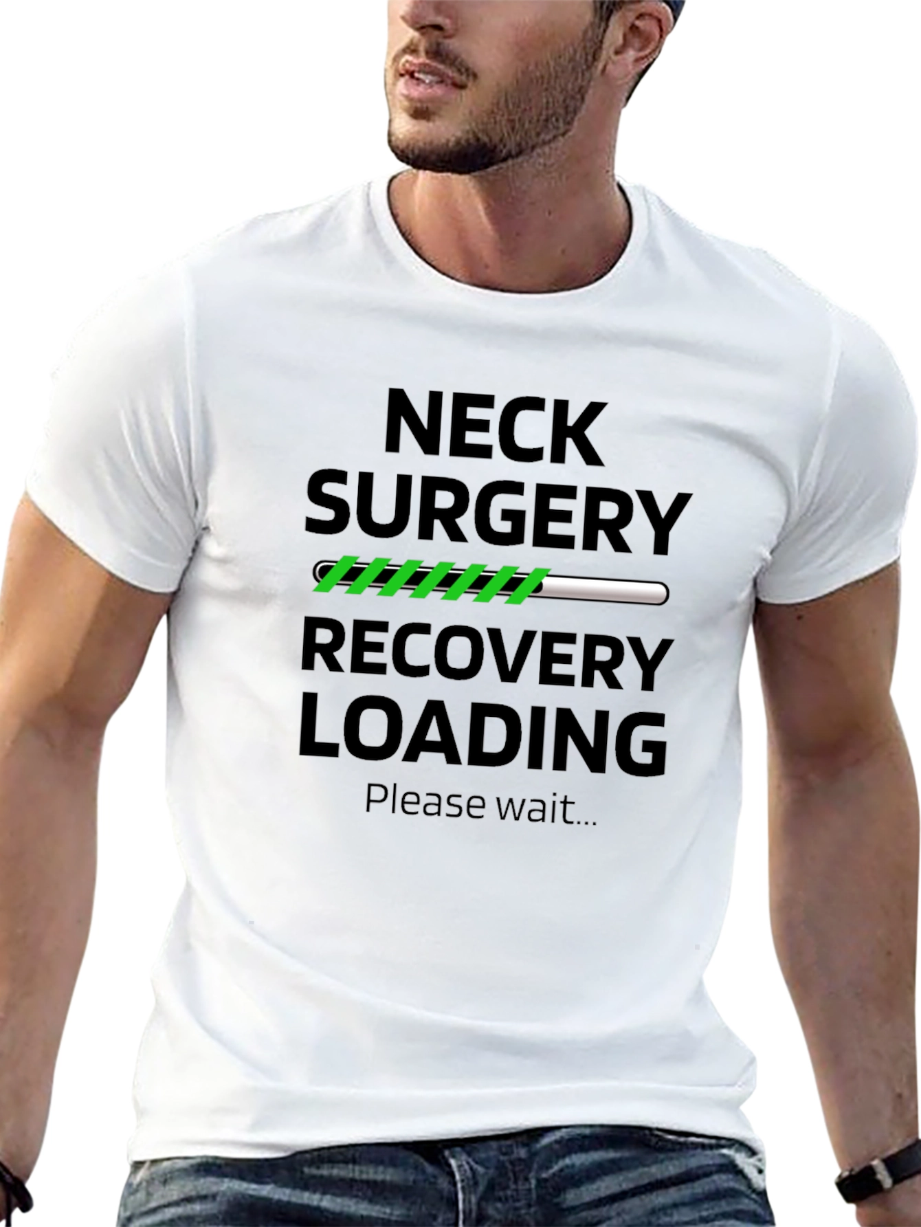 Neck Surgery Recovery Loading T-Shirt